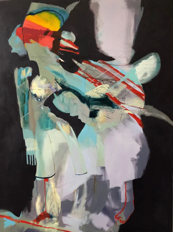Across That Interior Landscape. 90cm x 120cm June 2019