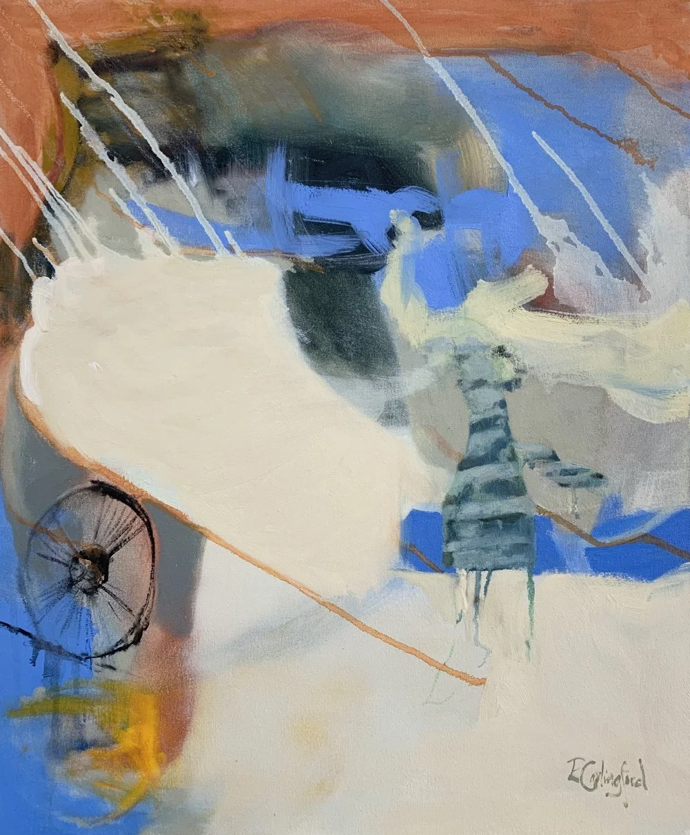 Biding Her Time.  51cm x 6cm  April 2026