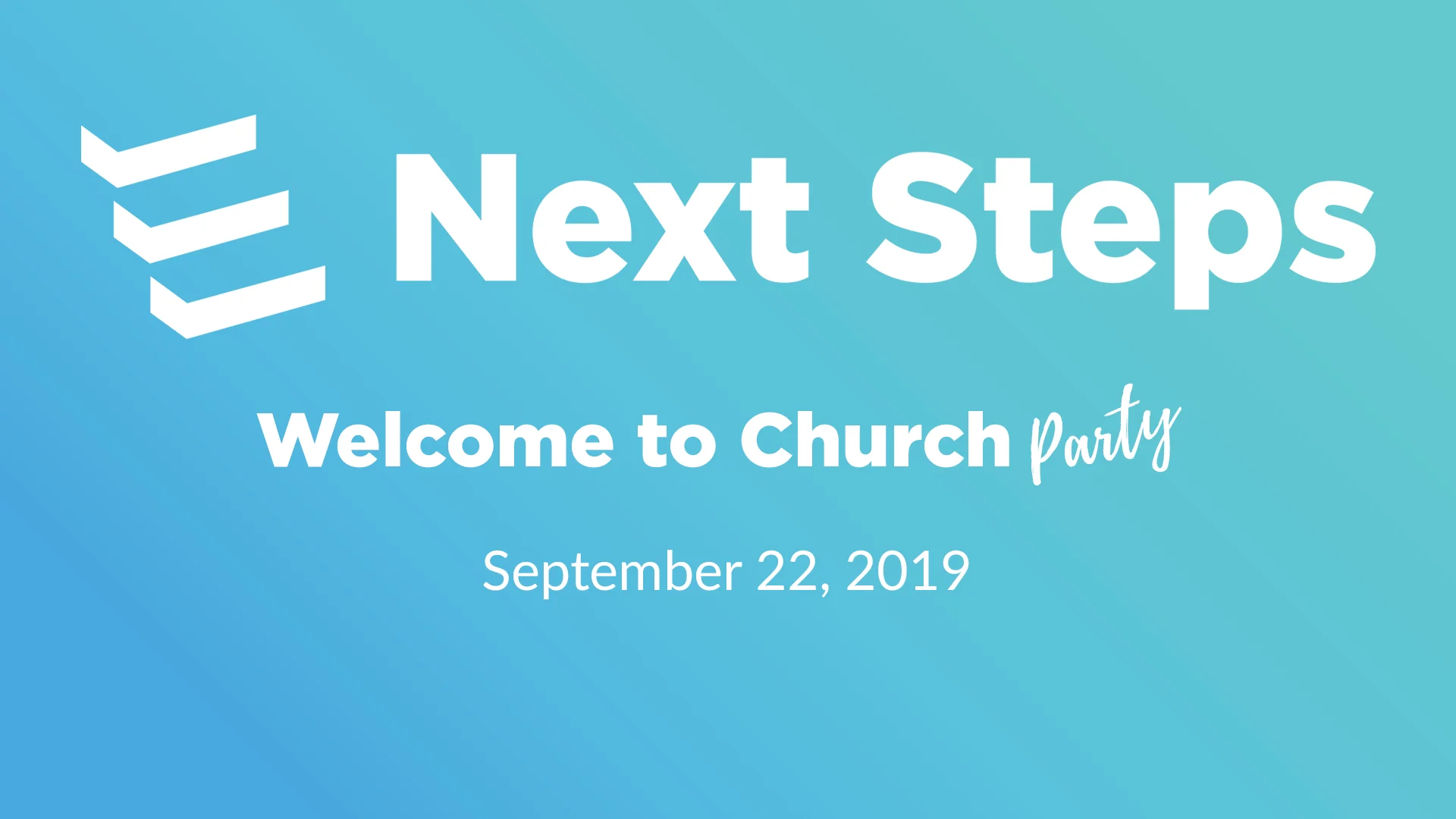 Welcome to Church Party