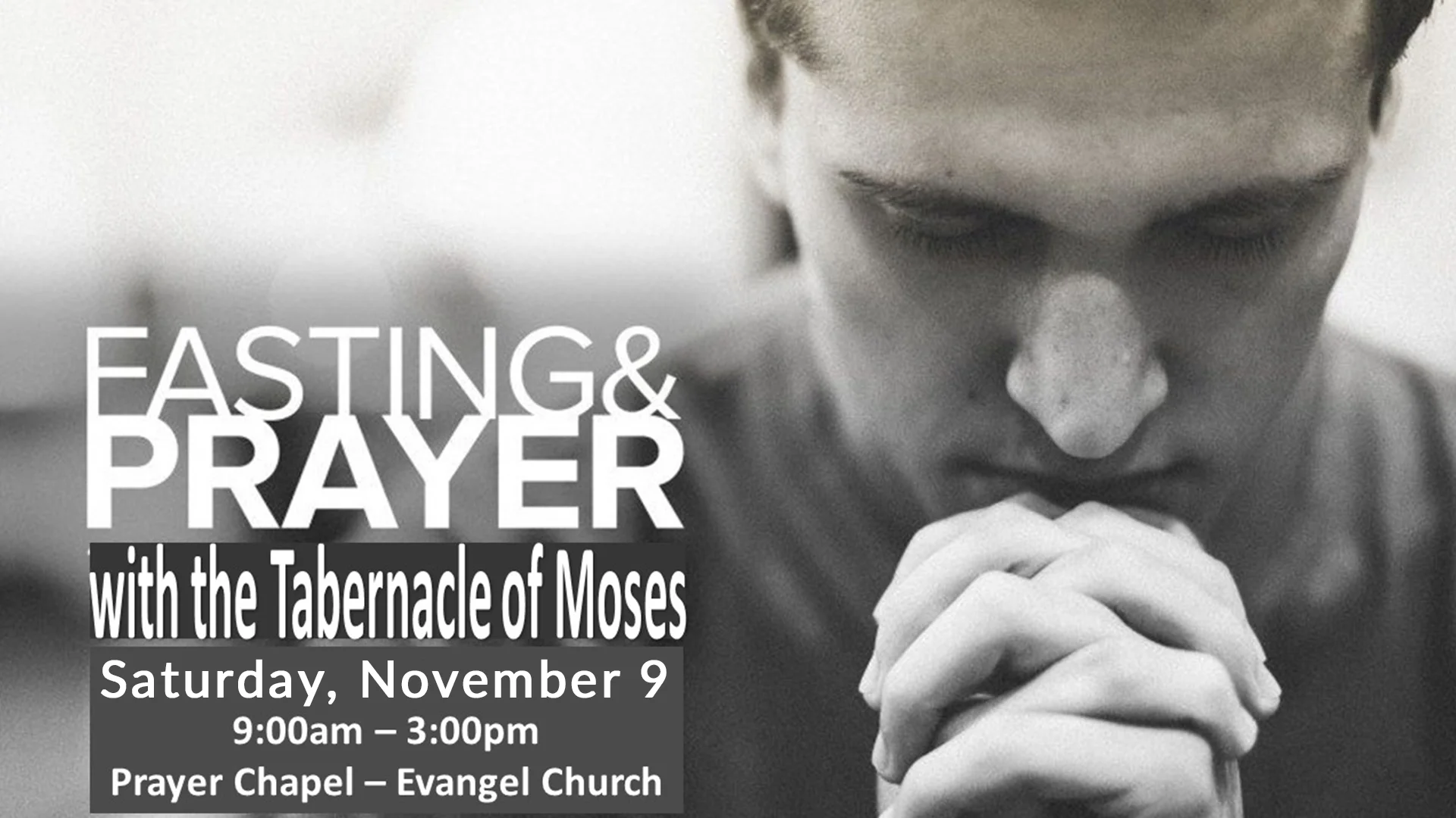 Fasting &amp; Prayer with the Tabernacle of Moses