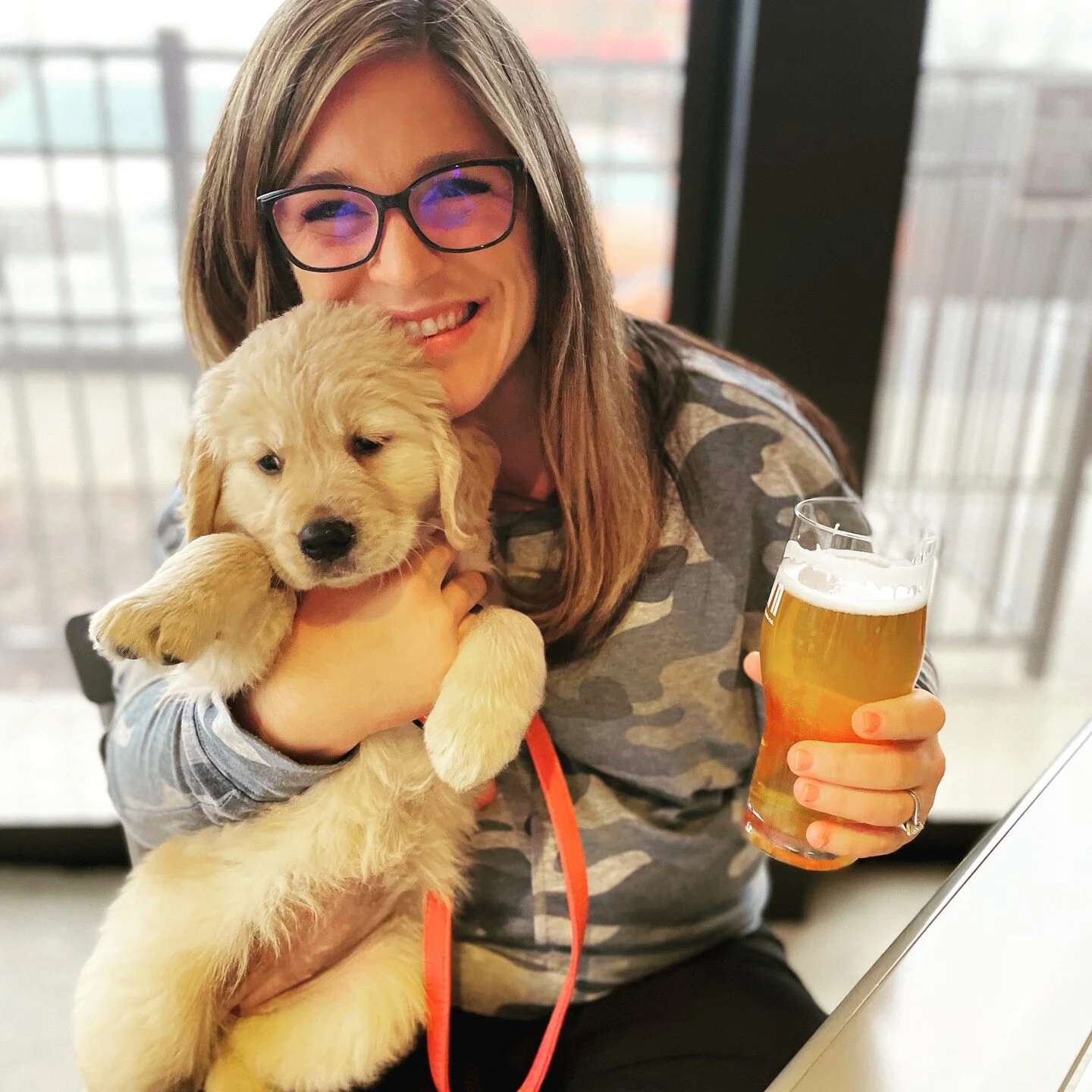 🐶Meet Nora. I guess you can say, she is Uptown Doula's official mascot. A little bit about our sweet puppy...

1. Breed: Golden Retriever
2. Parents: Nala &amp; General Patton
3. Craft beer lover (duh)
4. Loves long walks on the beach and the taste 