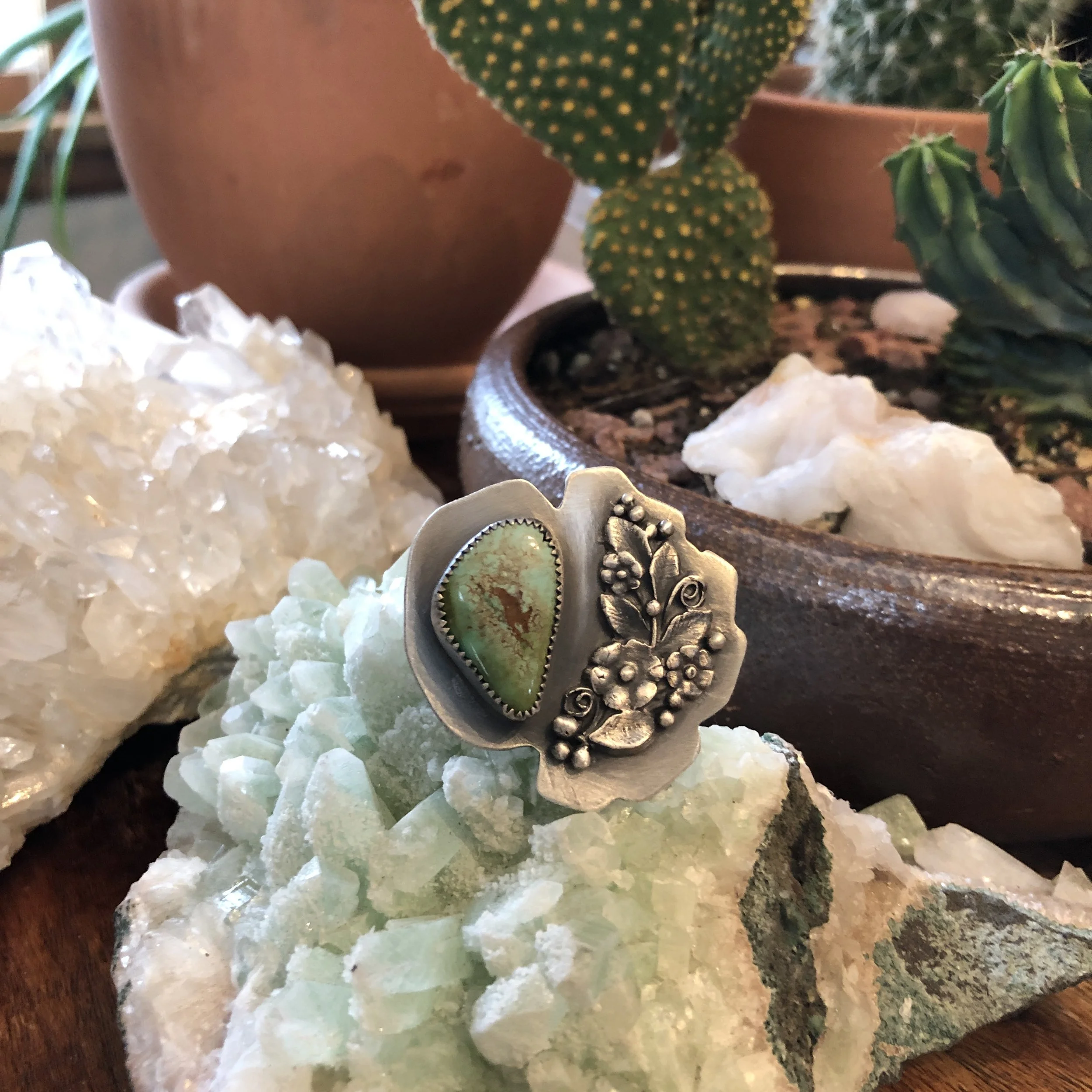 Xochitl (Flower) Ring