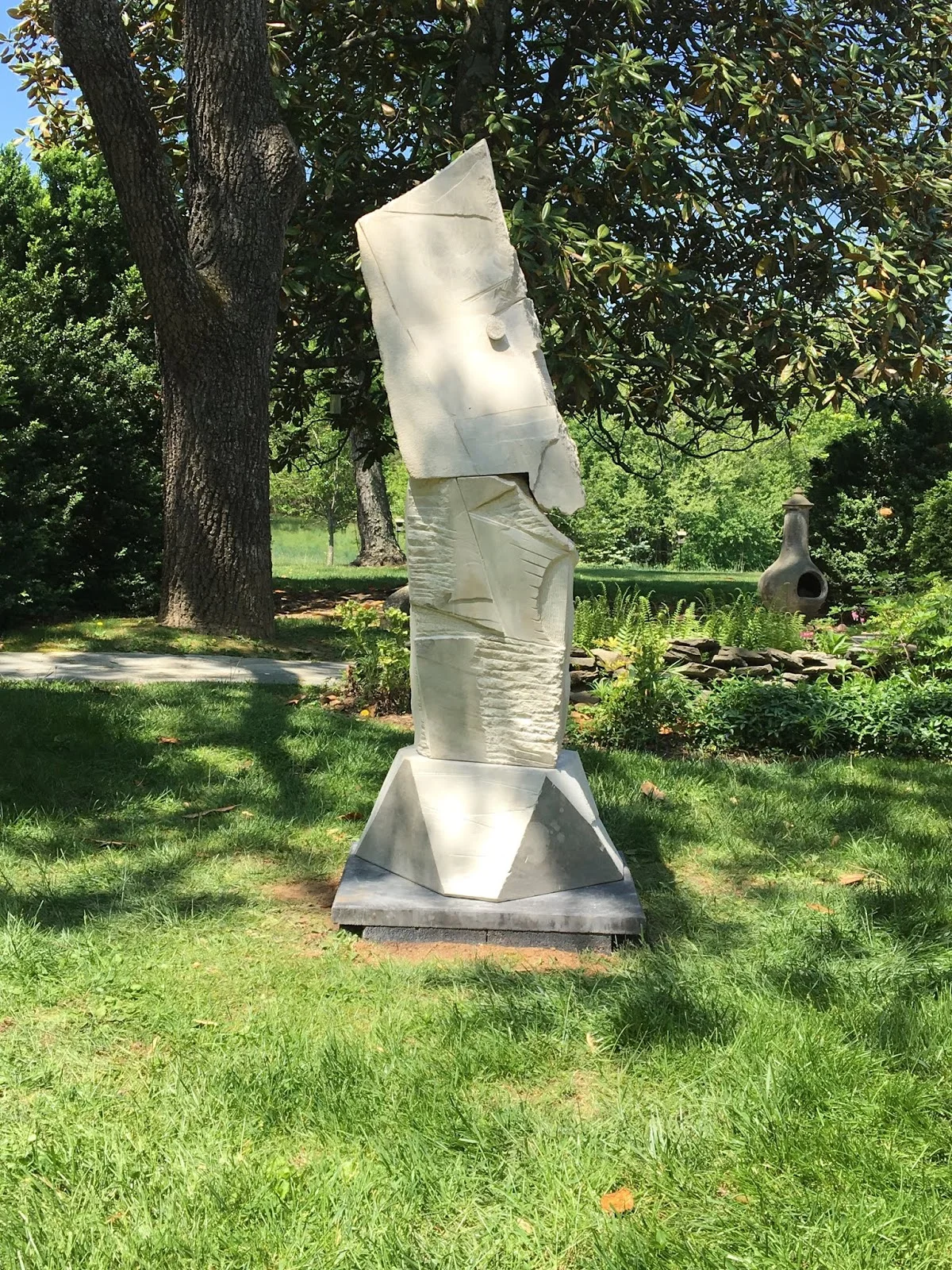 Figure 3, 75x30x24, Indiana limestone - Sold