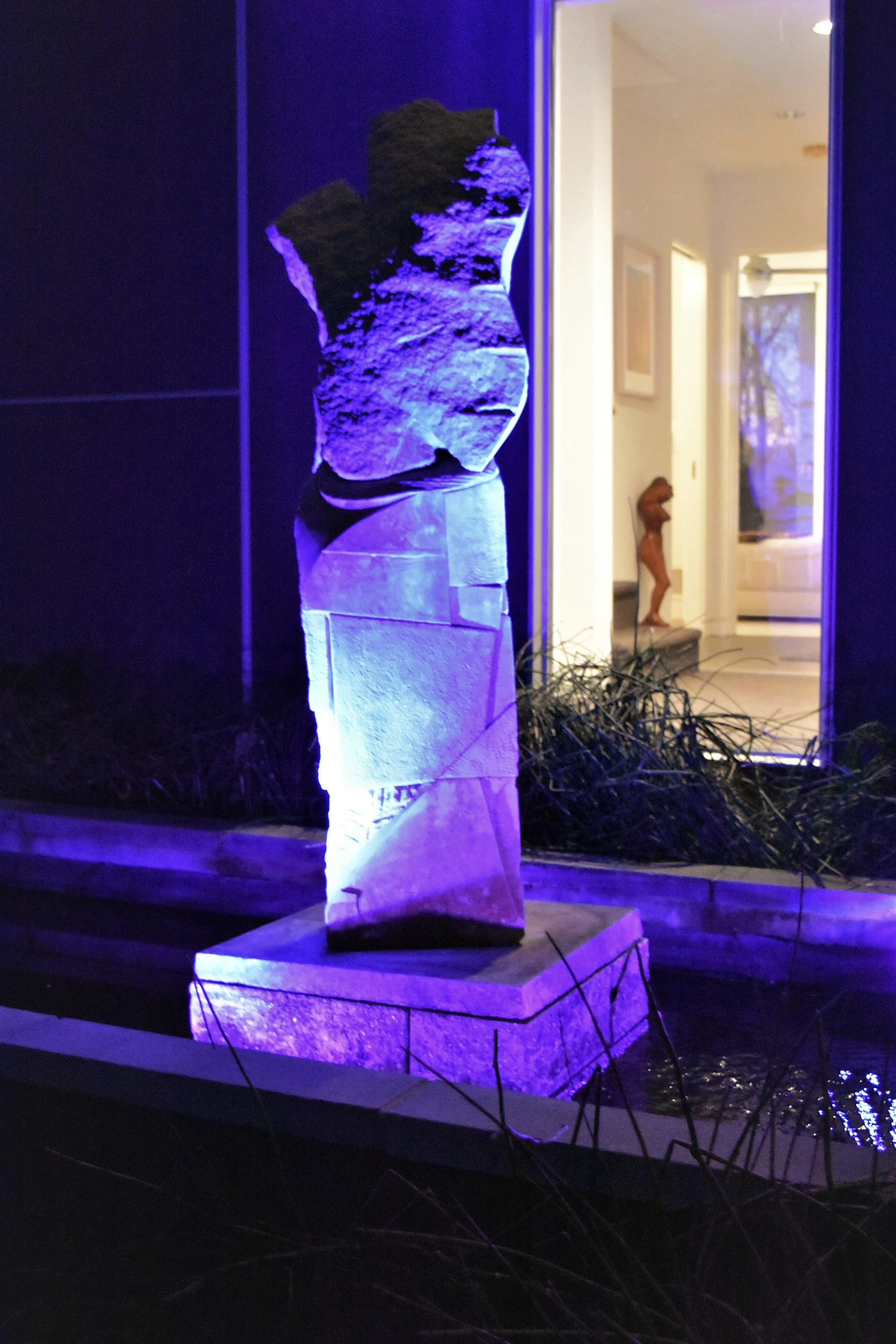 Walk, 70x24x24, 2018, Indiana limestone - Sold