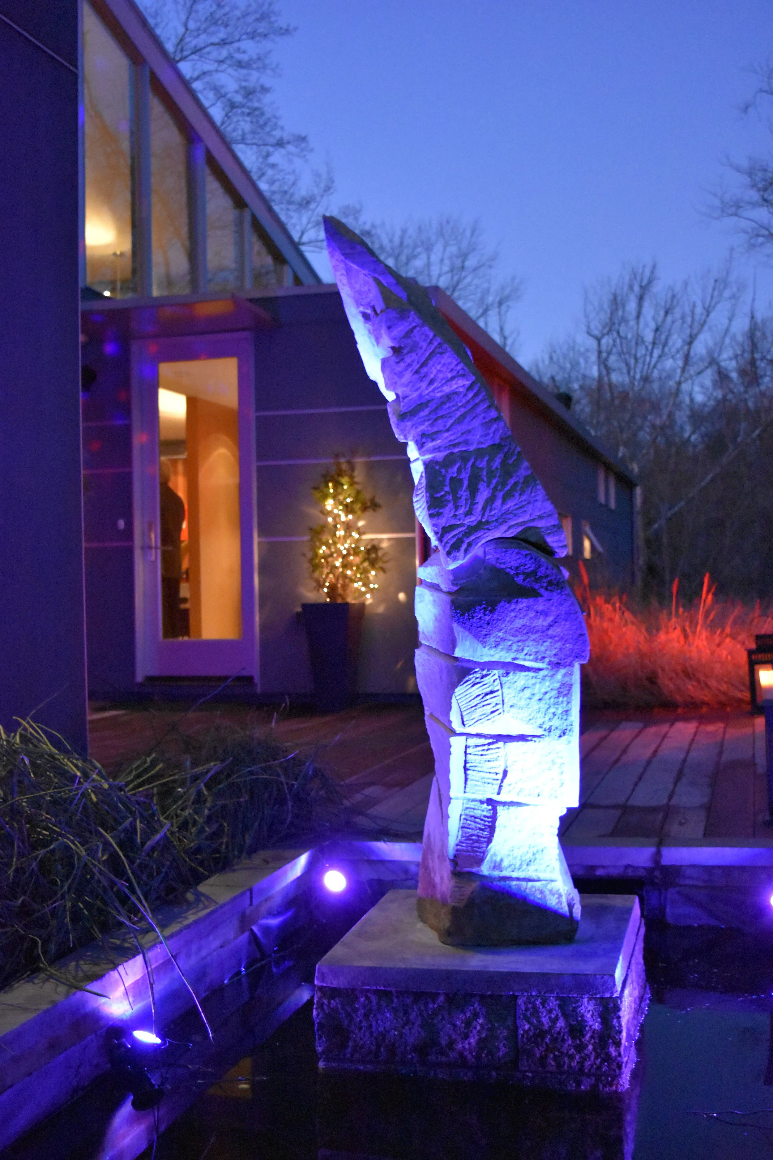 Walk, 70x24x24, 2018, Indiana limestone - Sold