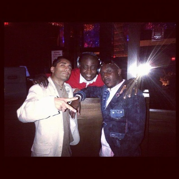At the 40/40 Club with DJ SNS and Daniel Azure