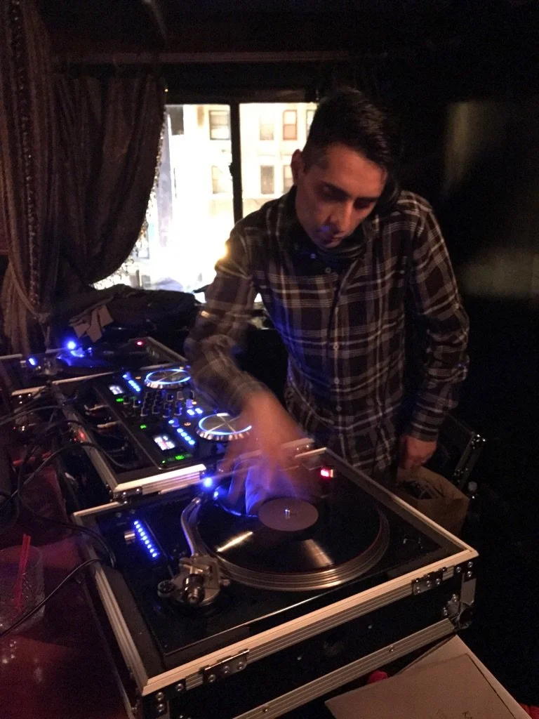 DJing in Chicago, IL (near North and Division)