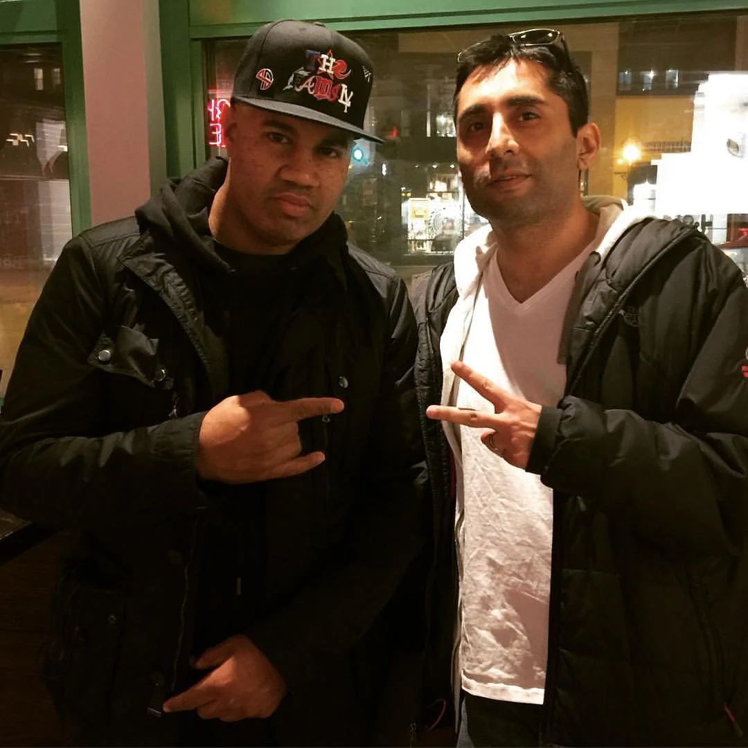 W/ Lenny S. (Roc Nation) at Velvet Taco in Chicago, IL