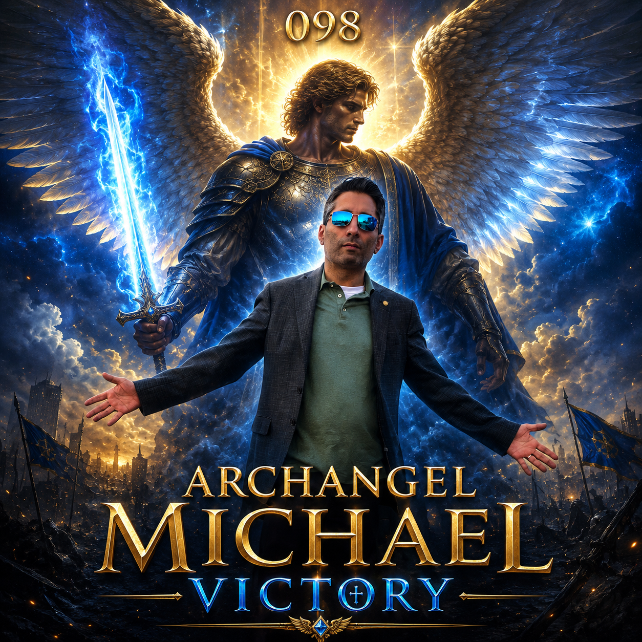 098 - Archangel Michael Victory ⚔️💙