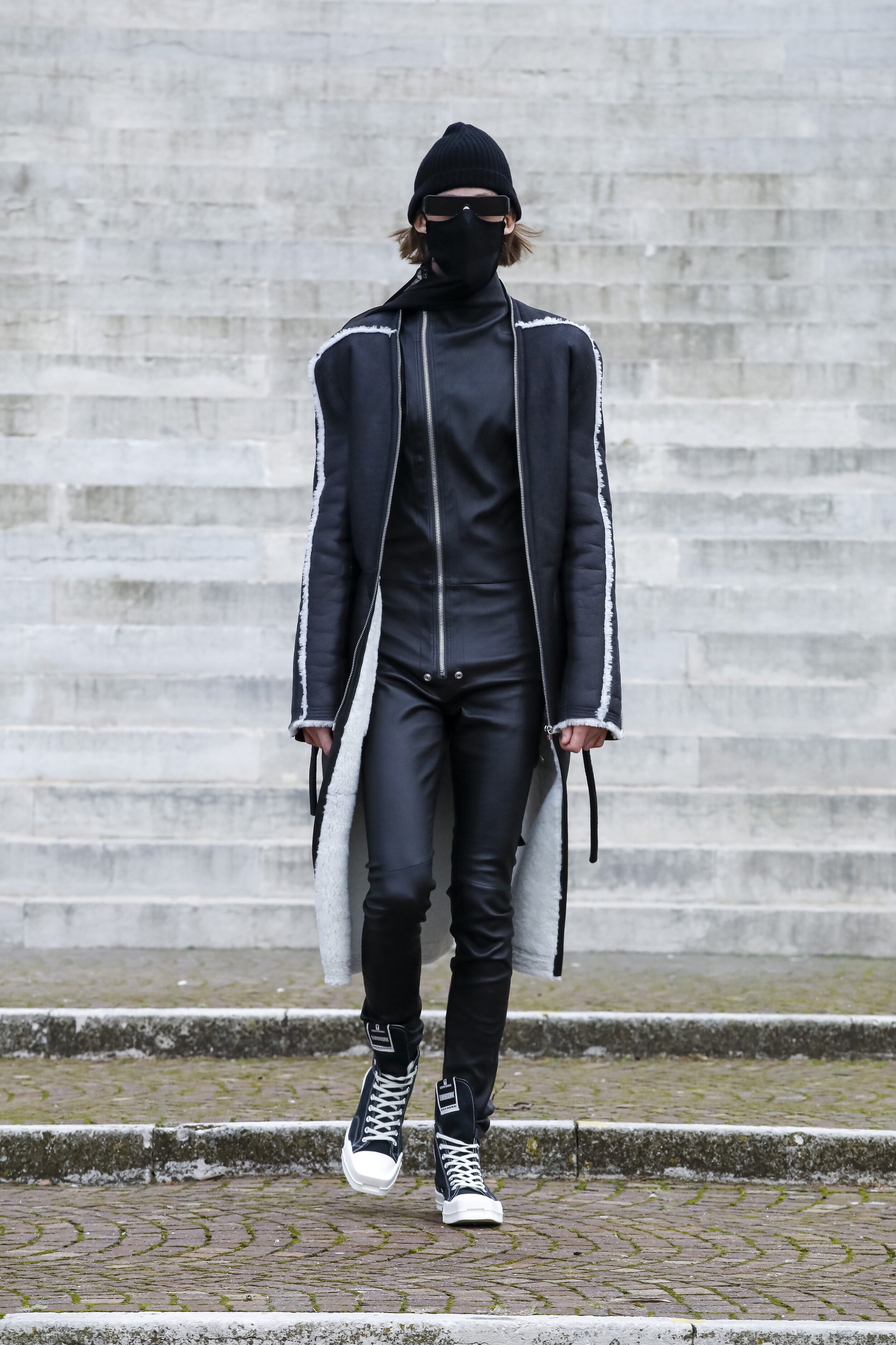 outfits with rick owens