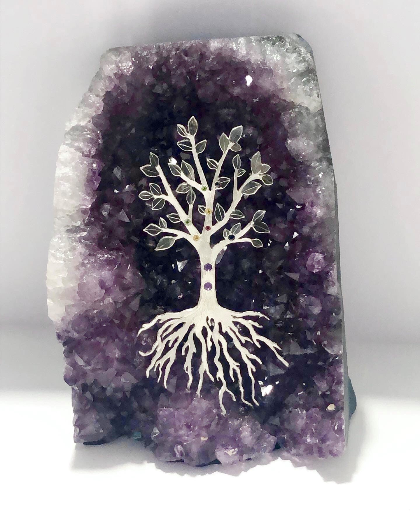 Family tree crystal