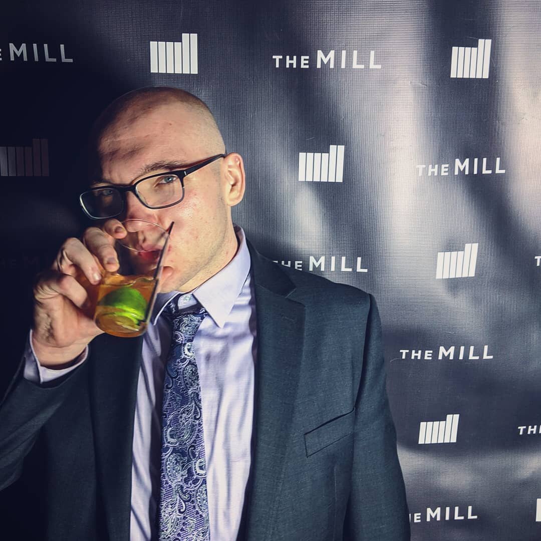 My life is so different than it was a year ago. .
.
.
.
.
Thanks to @themillny for the great holiday party.
#themill #holidayparty #workparty #paramounttheatre #hardrock #timessquare #newyork #christmas