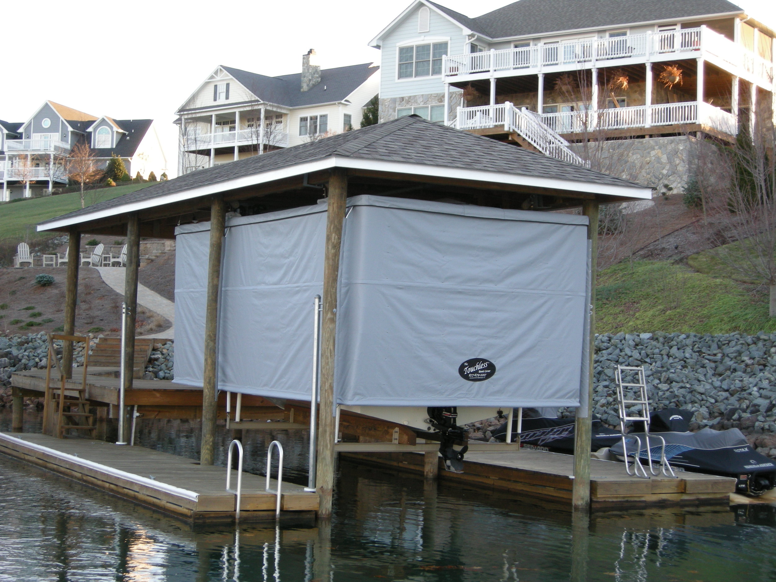 Touchless Boat Cover — TWR Dock and Marine