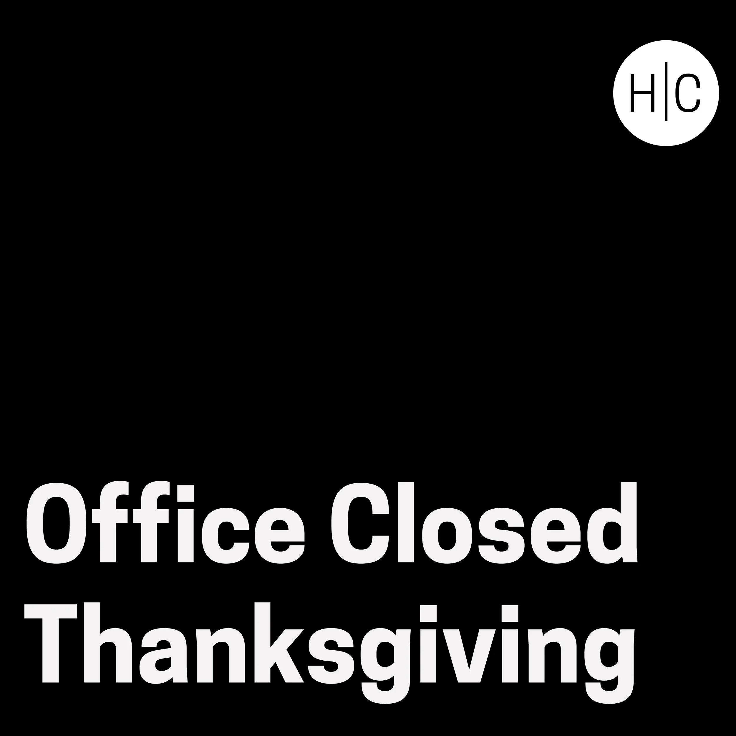 Office Closure