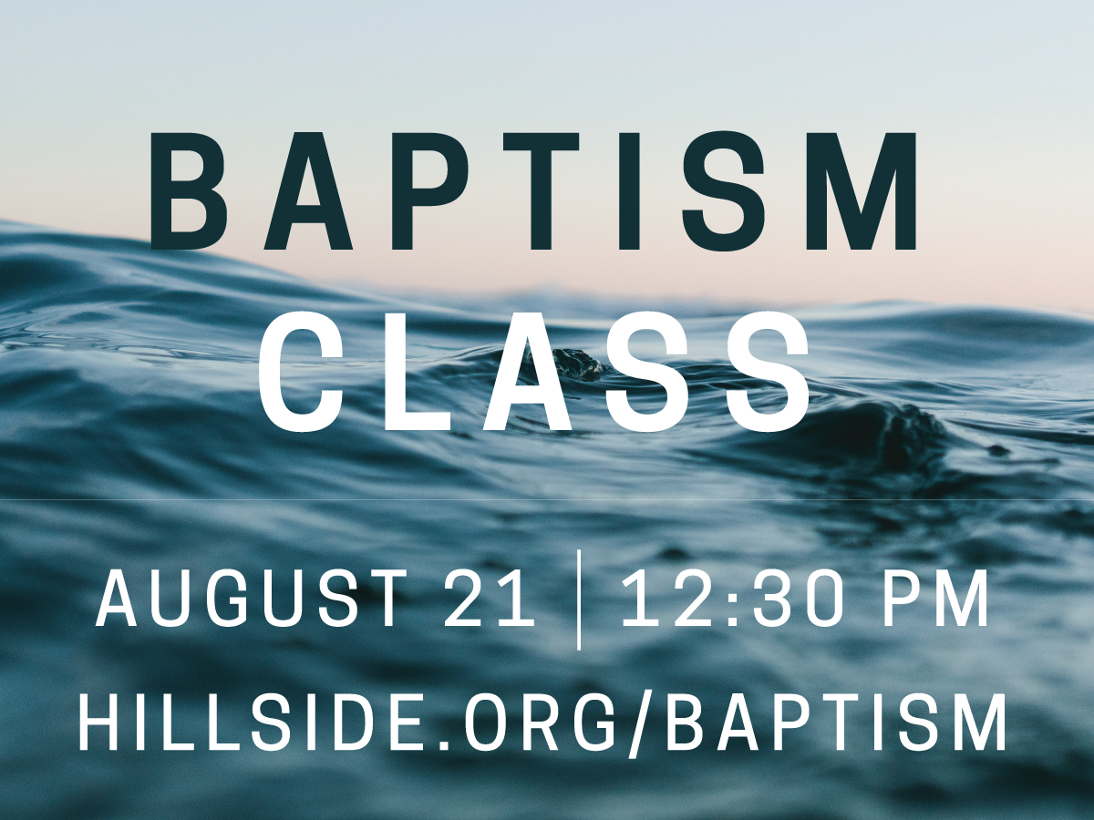 Baptism Class- Room 220