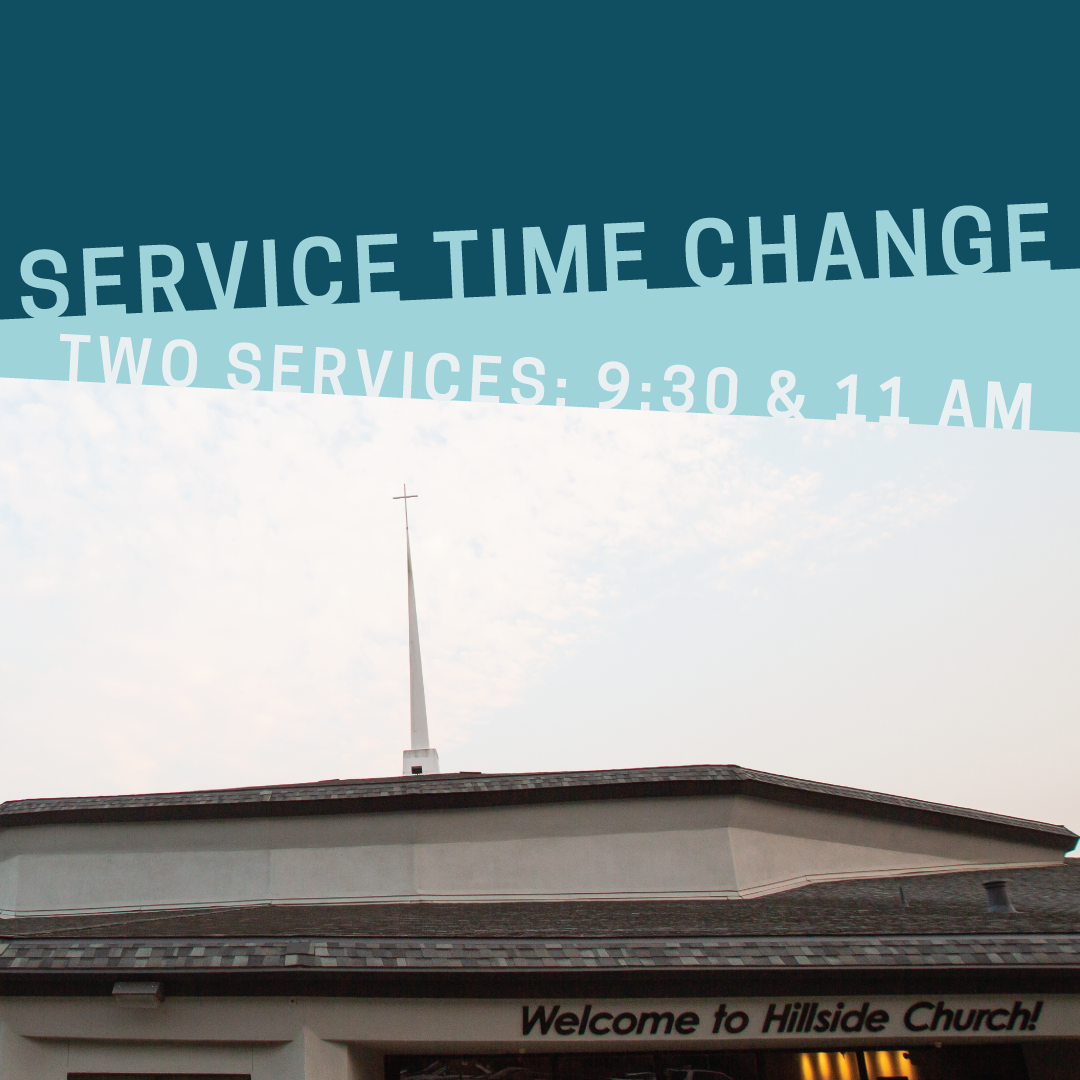 Service Time Change