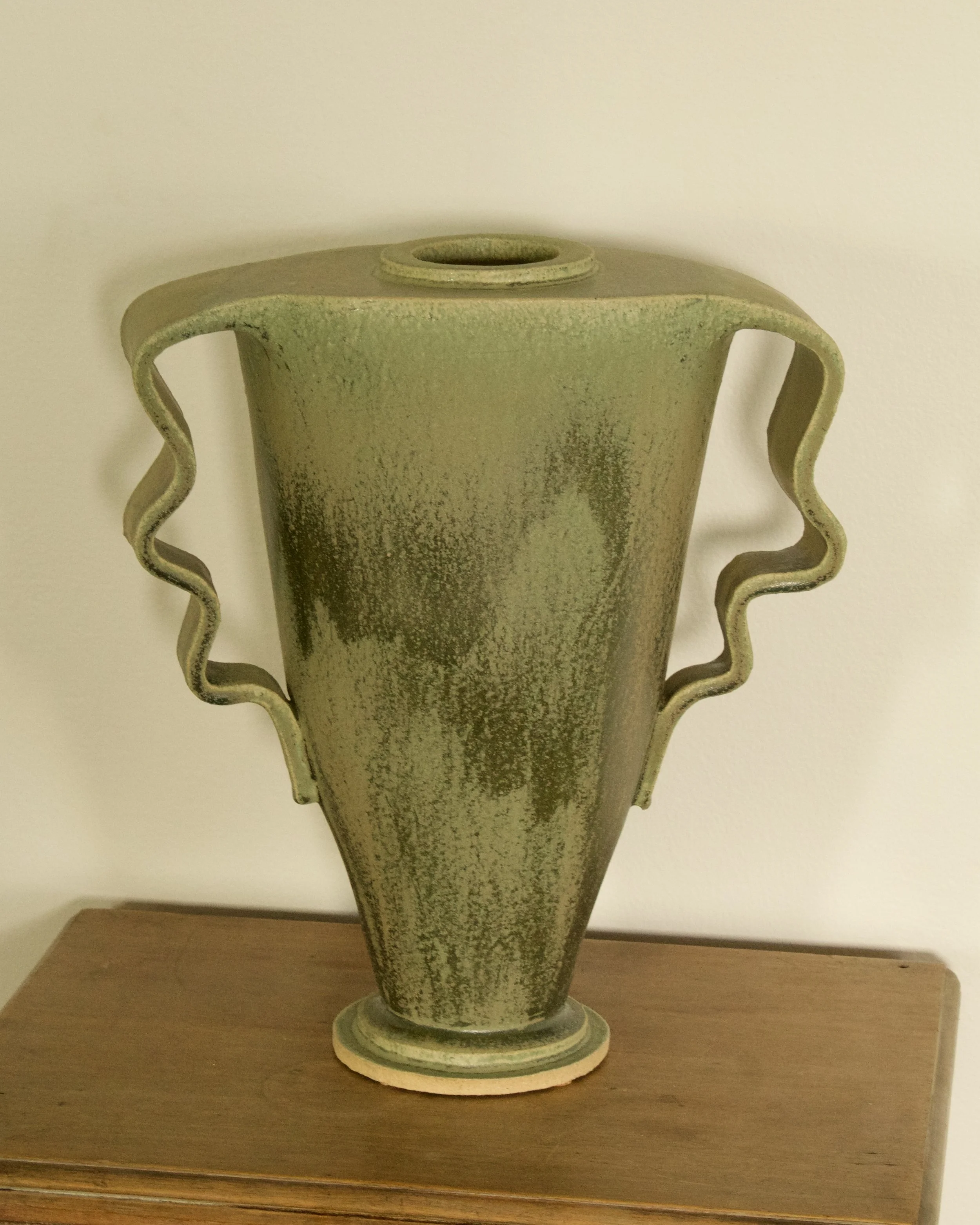 Fern Wedge Vase