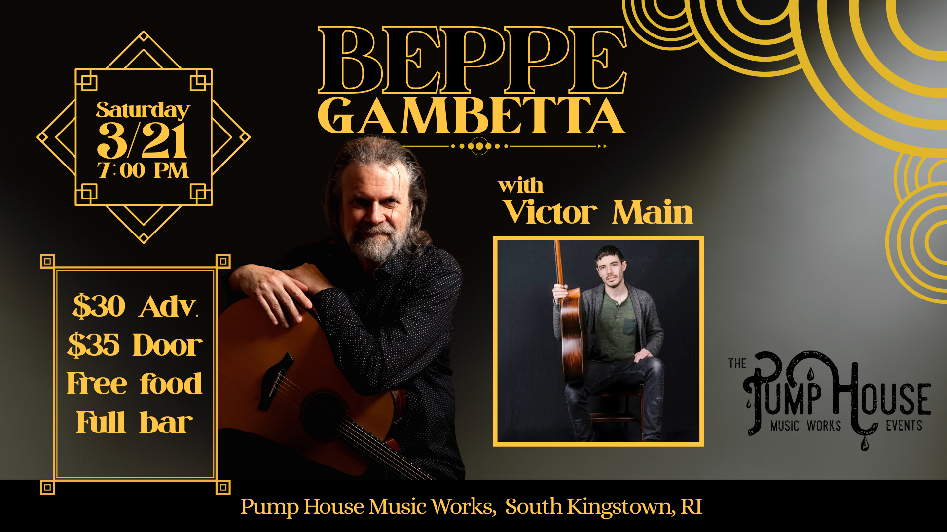 Beppe Gambetta with Victor Main