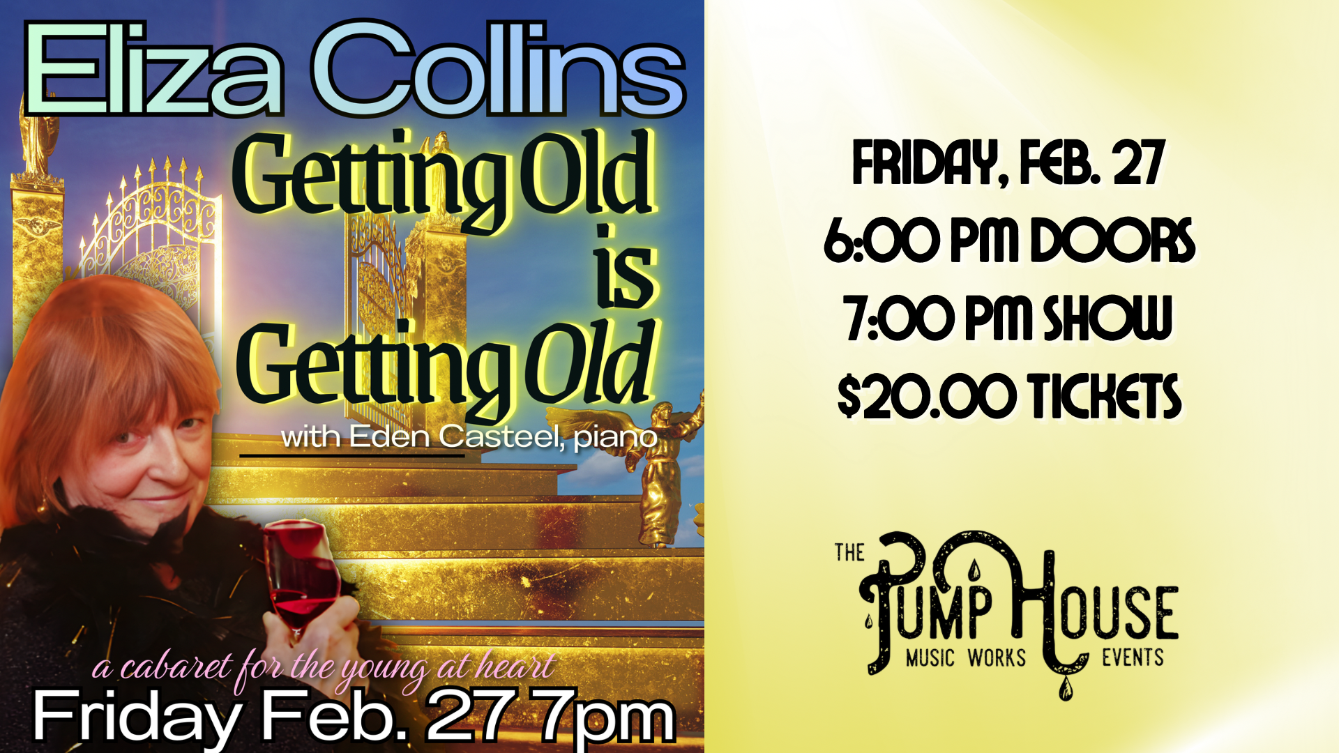 Eliza Collins "Getting Old is Getting Old" with Eden Casteel