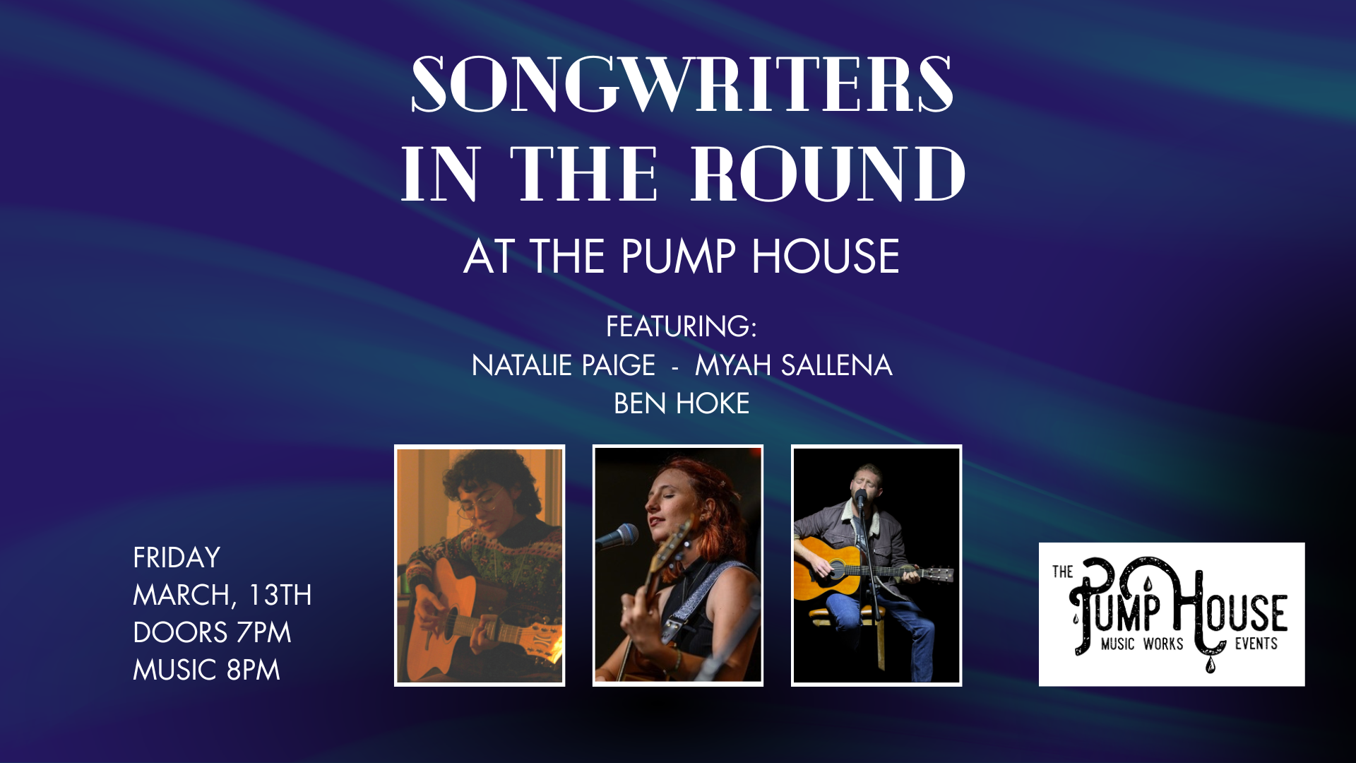 Songwriters in the Round Feat. Natalie Paige, Myah Sallena, Ben Hoke