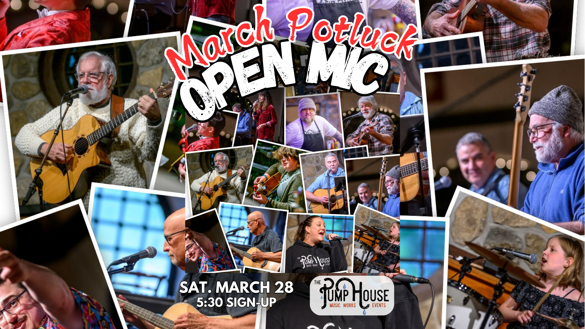 Potluck Open Mic