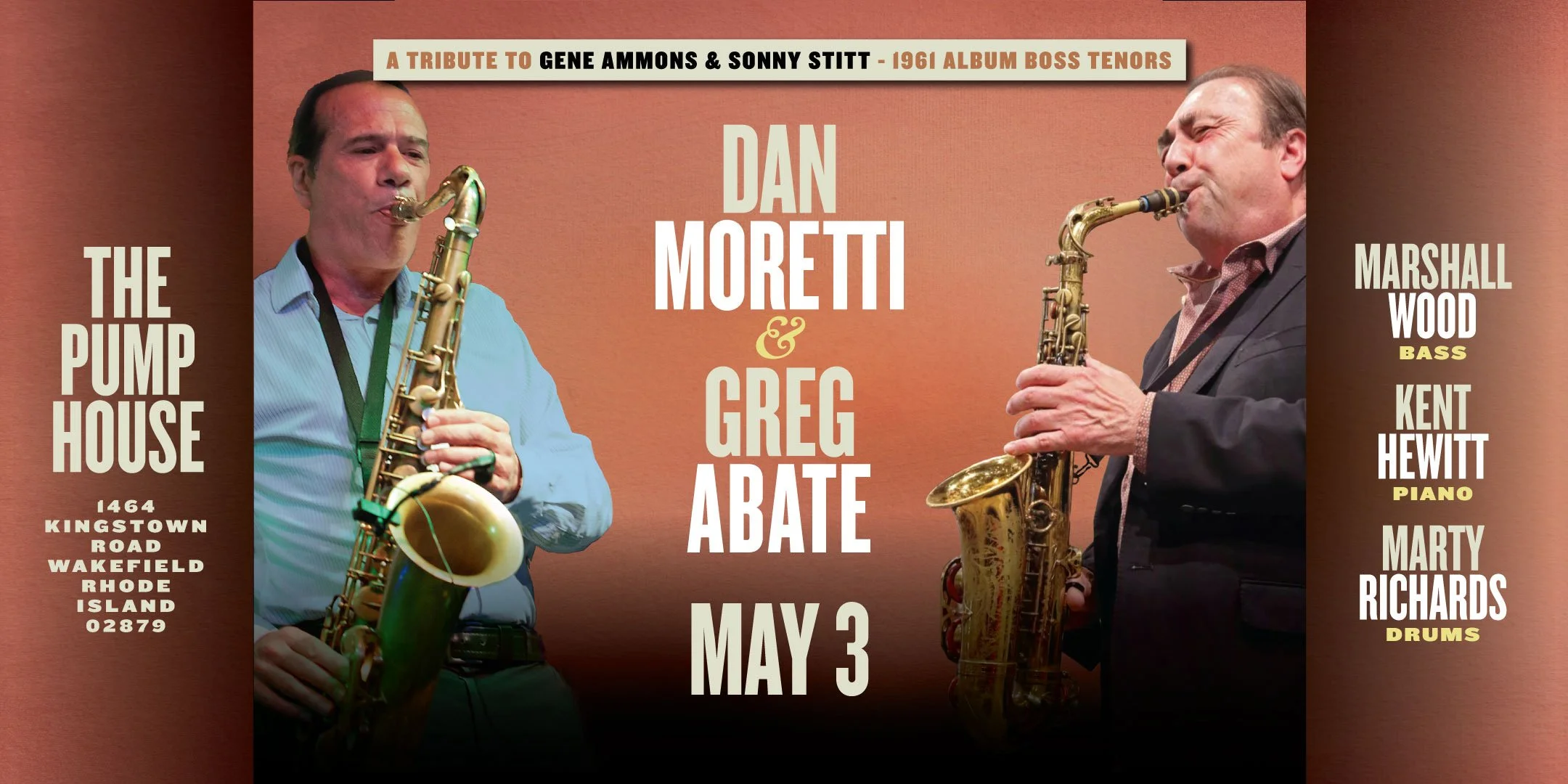 Dan Moretti &amp; Greg Abate "Boss Tenors Quintet"