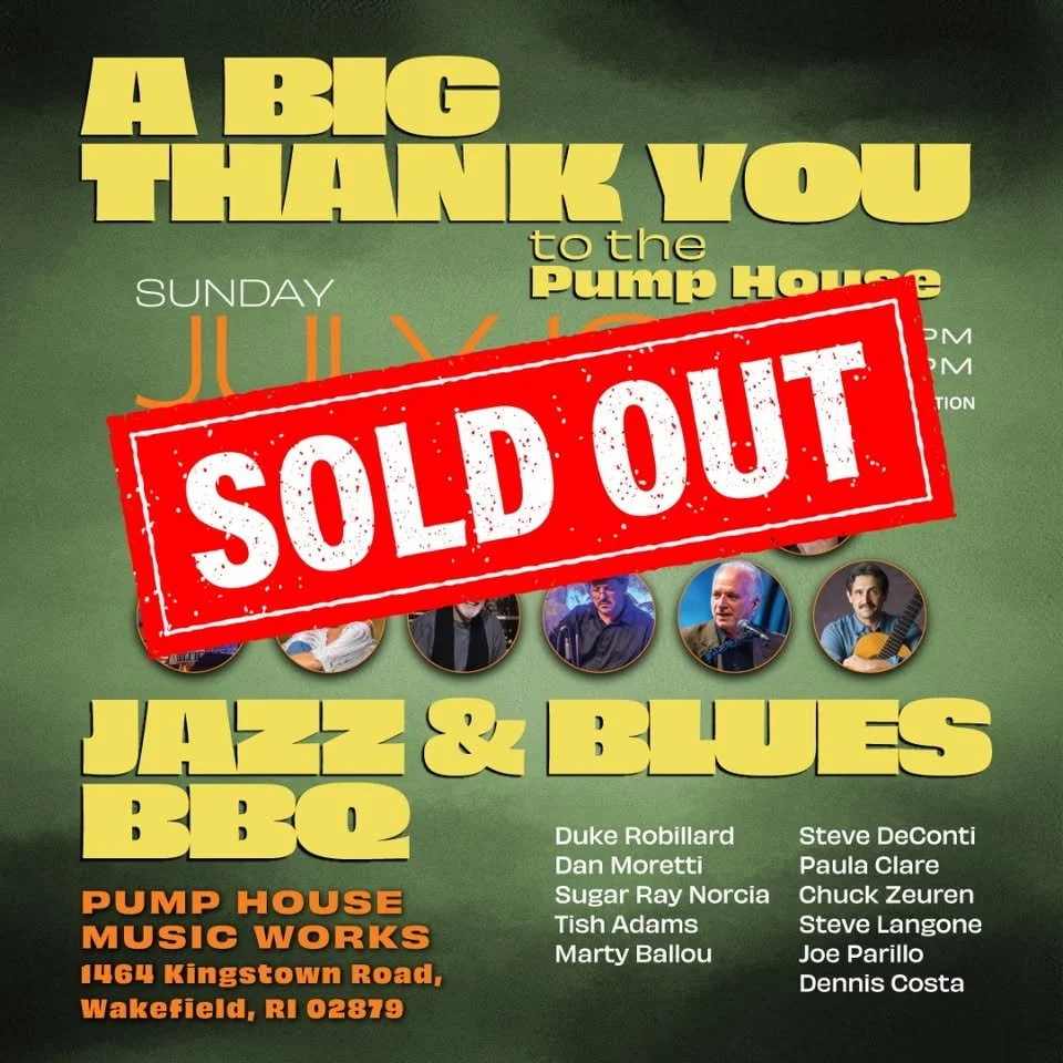 "A BIG THANK YOU" Jazz &amp; Blues BBQ *SOLD OUT*
