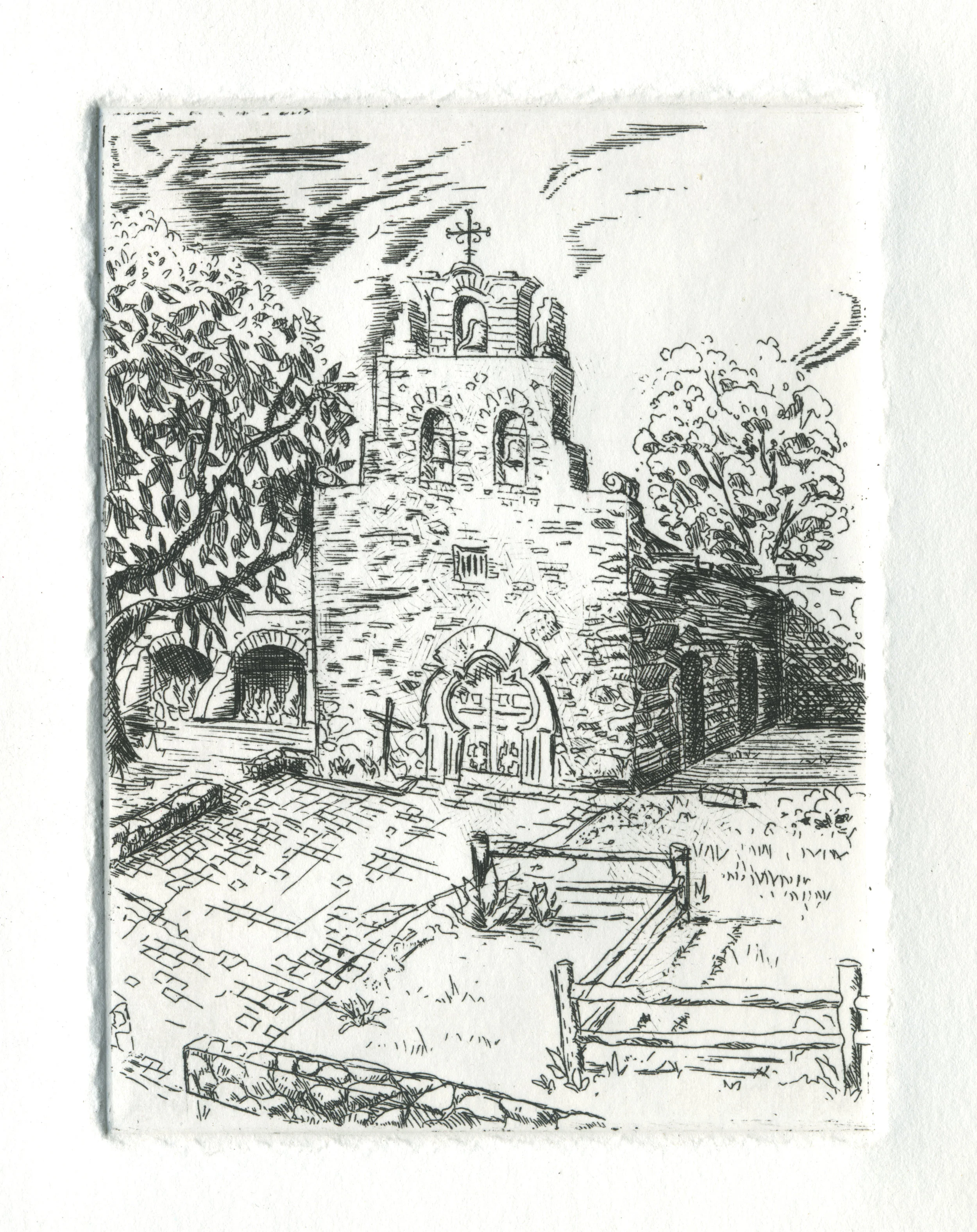 hard ground etching (study) 2017