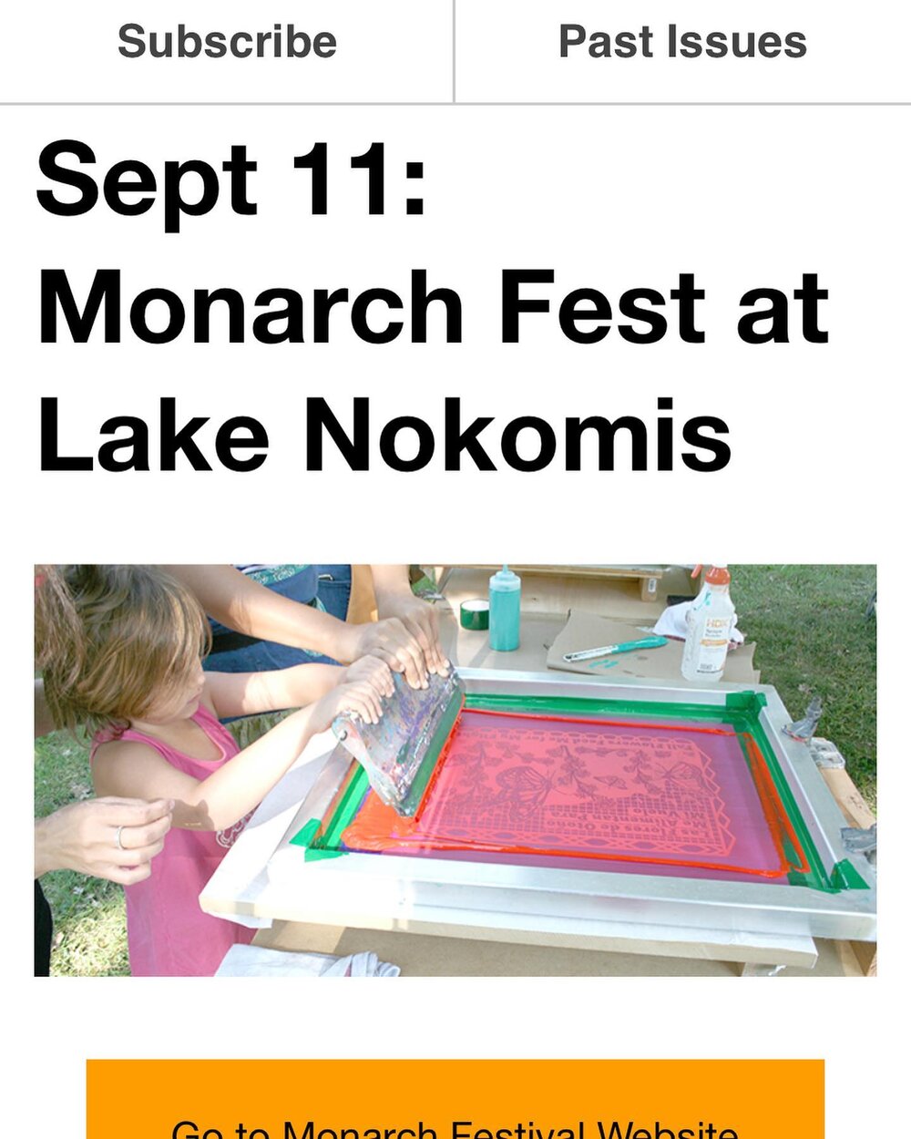 Newsletter went out yesterday with event details for this weekend. Hope to see you at Lake Nokomis Saturday or Hidden Falls Sunday! Event link in bio!