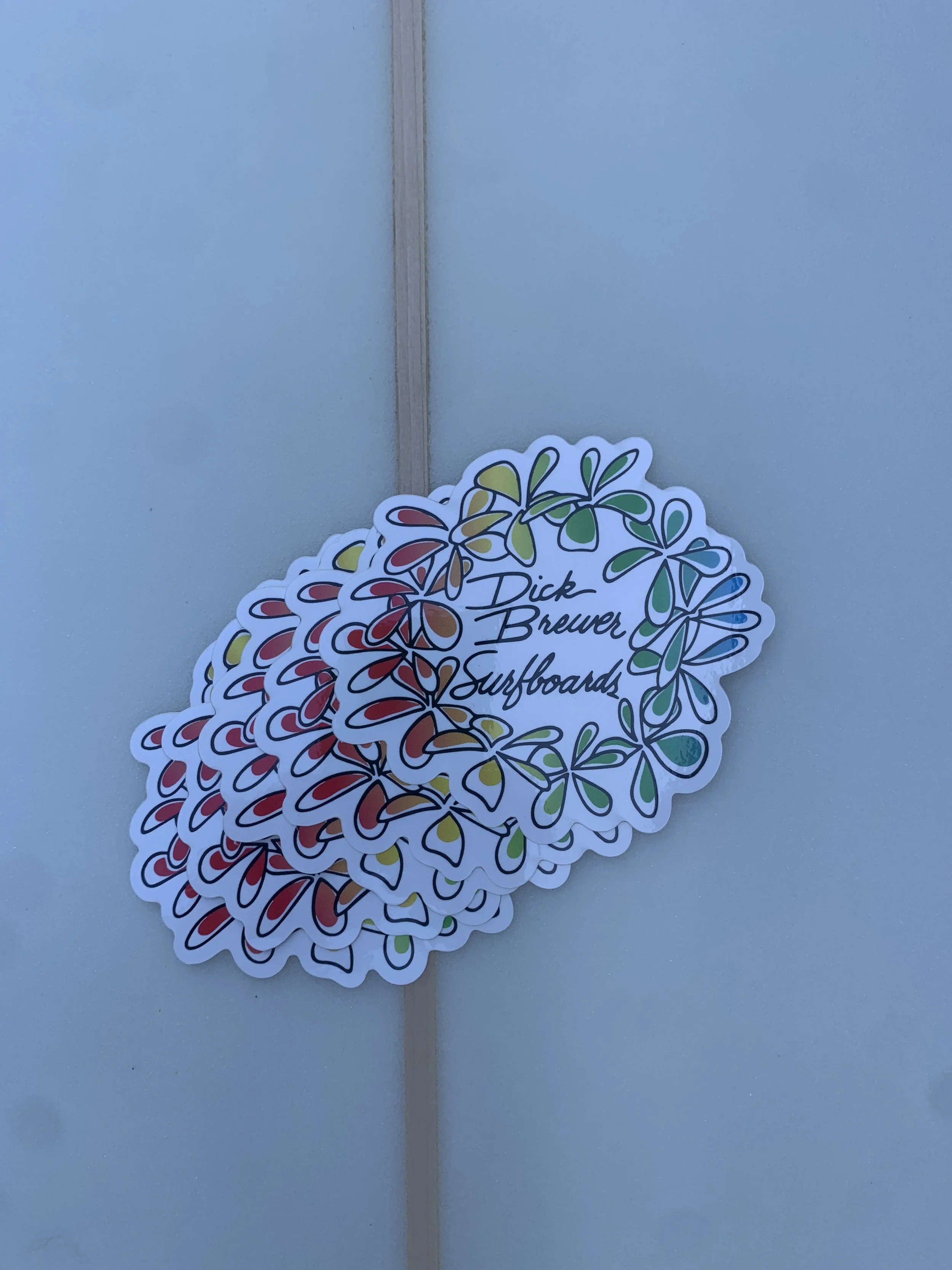 Multi-Color Lei Stickers