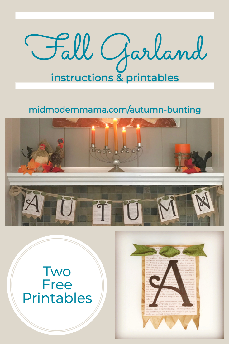 DIY Fall Garland