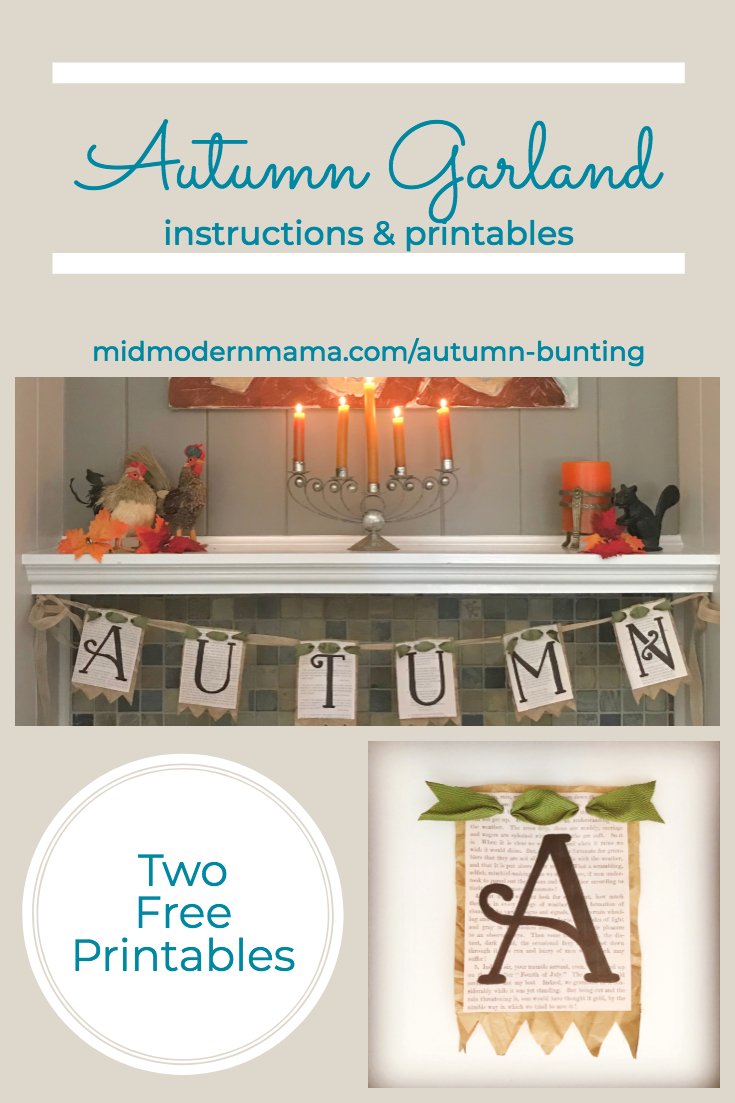 DIY Autumn Garland