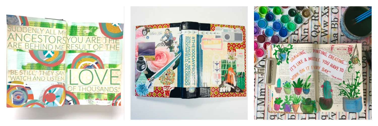 Altered Book Journals — Wild Revival Garden & Home