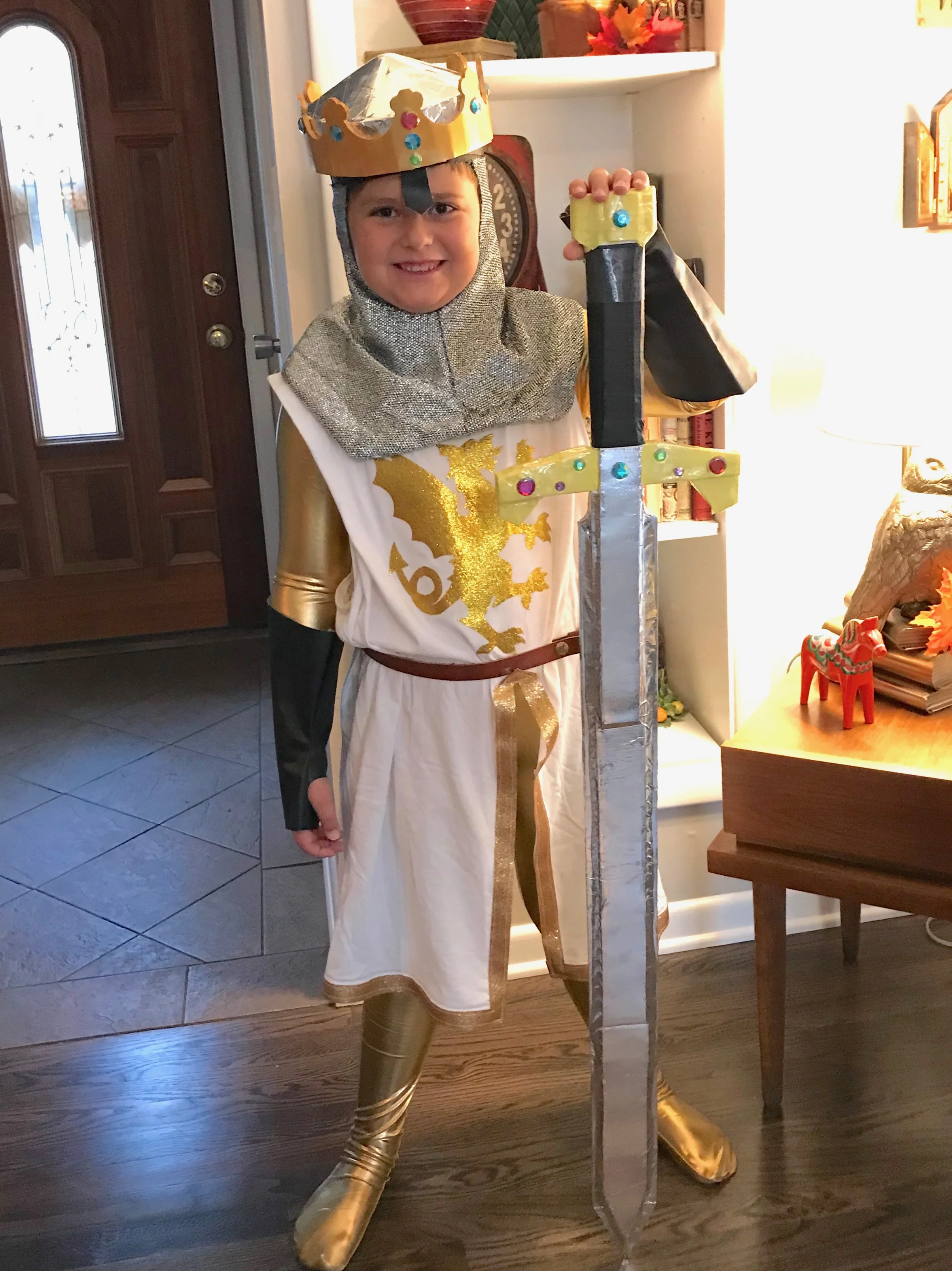 How to Make a King Arthur Costume — Mid Modern Mama