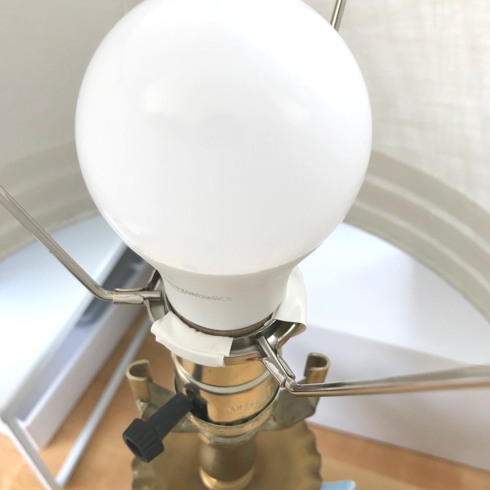 How to Make a Lamp Shade Ring Fit — Mid Modern Mama