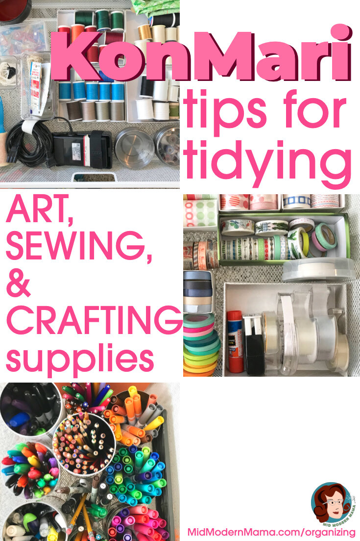 Declutter Your Sewing Space & Supplies to Spark Creativity
