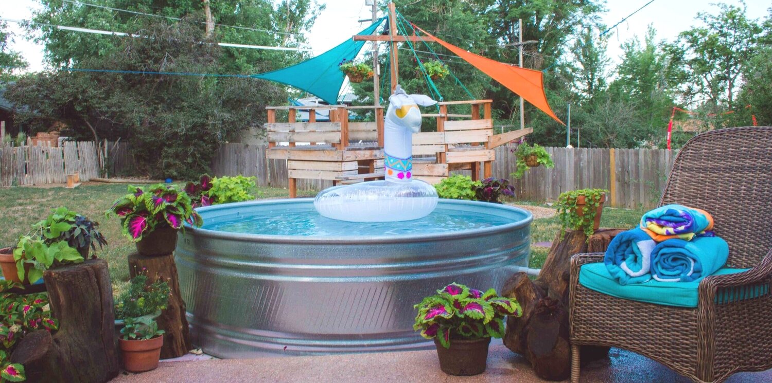 Diy Stock Tank Pool Ideas Mid Modern Mama