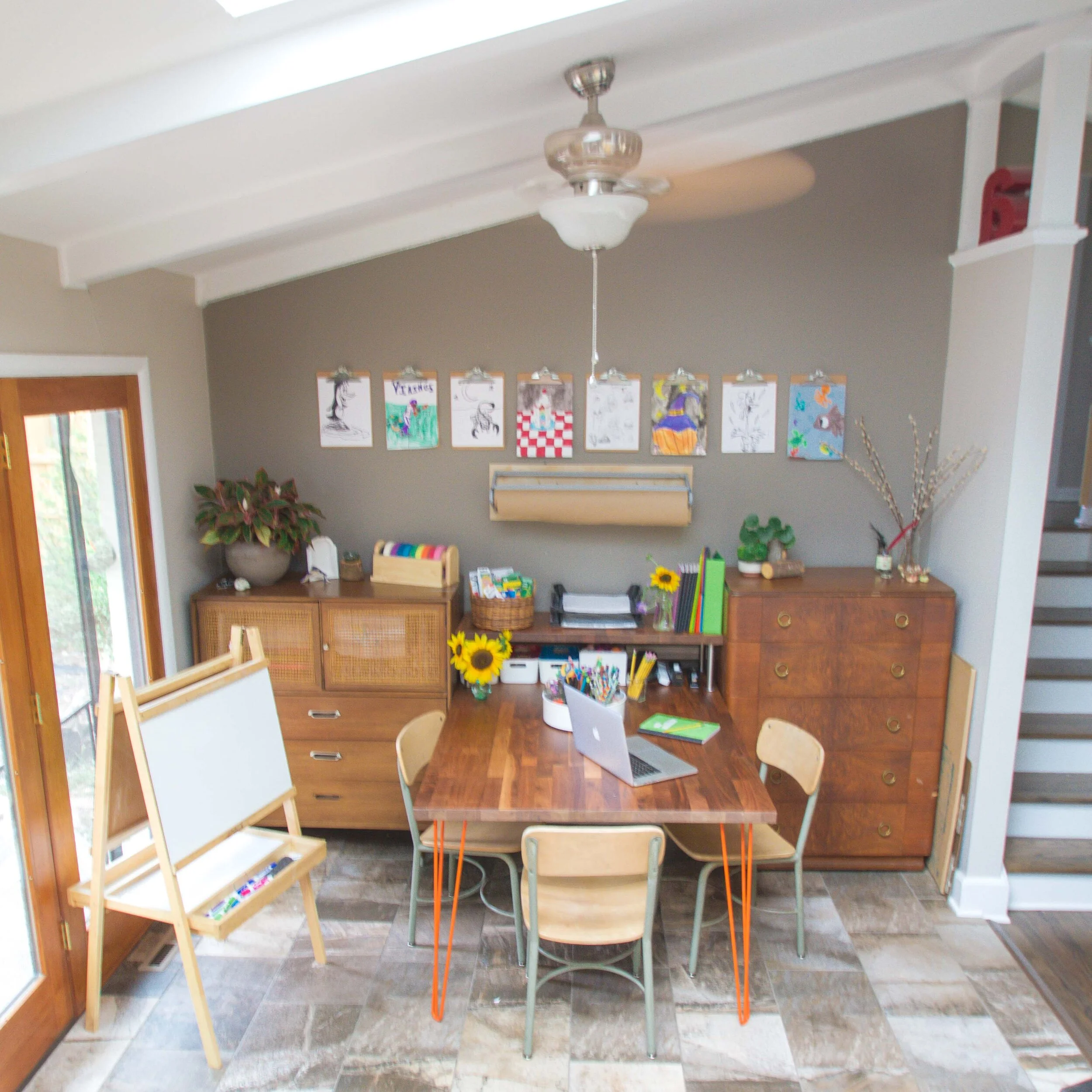 Create a Home Classroom for Online Learning — Mid Modern Mama