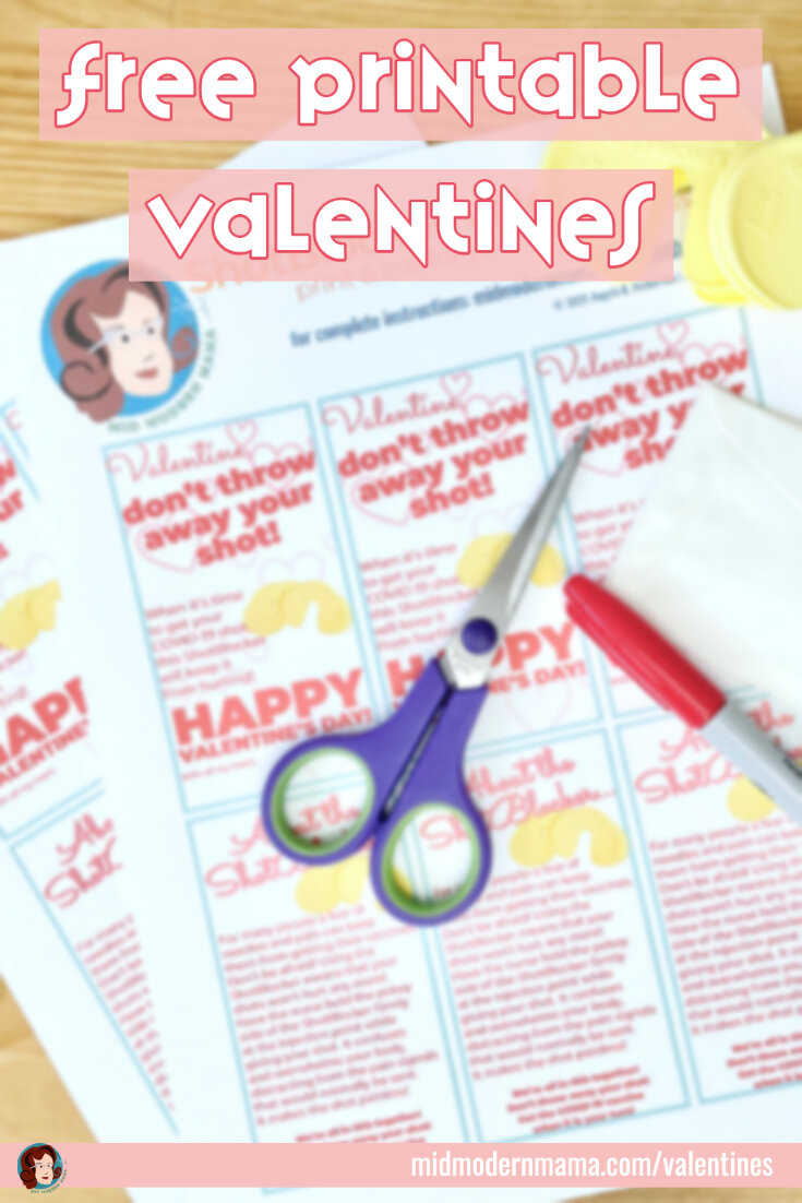 Free Printable COVID-19 Valentines — Mid Modern Mama