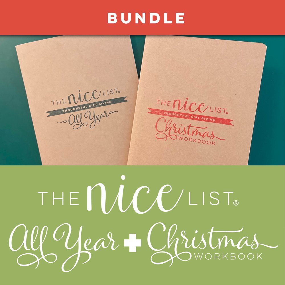 The Nice List Bundle: Christmas Workbook + All Year