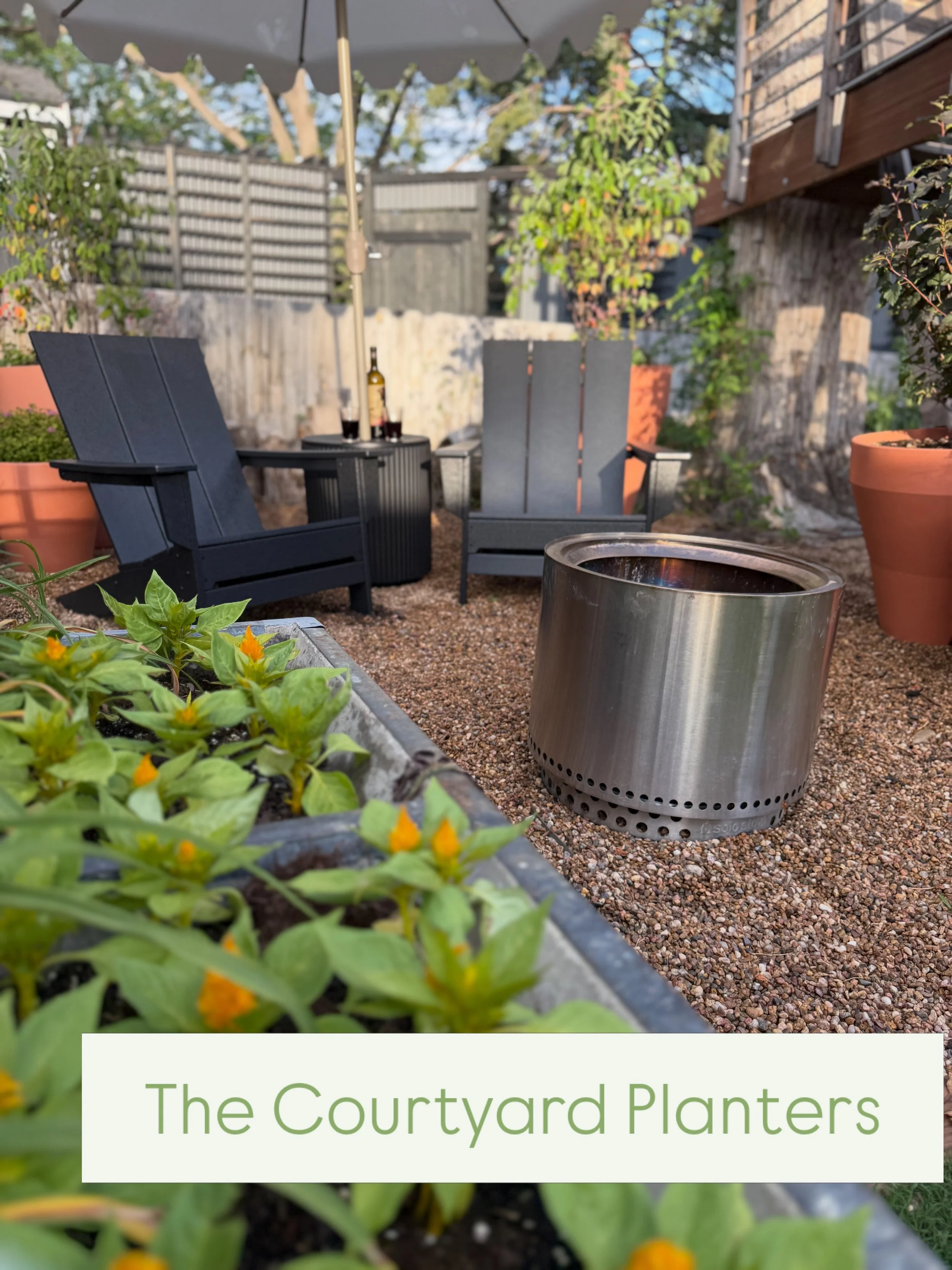 GIFTED | The Courtyard is my new favorite spot &mdash; especially in the evenings. Last night, I sat out and watched the bats emerge and head off on their mosquito hunting expeditions. And the bird song was just glorious! A big part of the charm of T