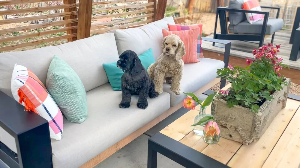 Toja Grid Outdoor Furniture — Mid Modern Mama