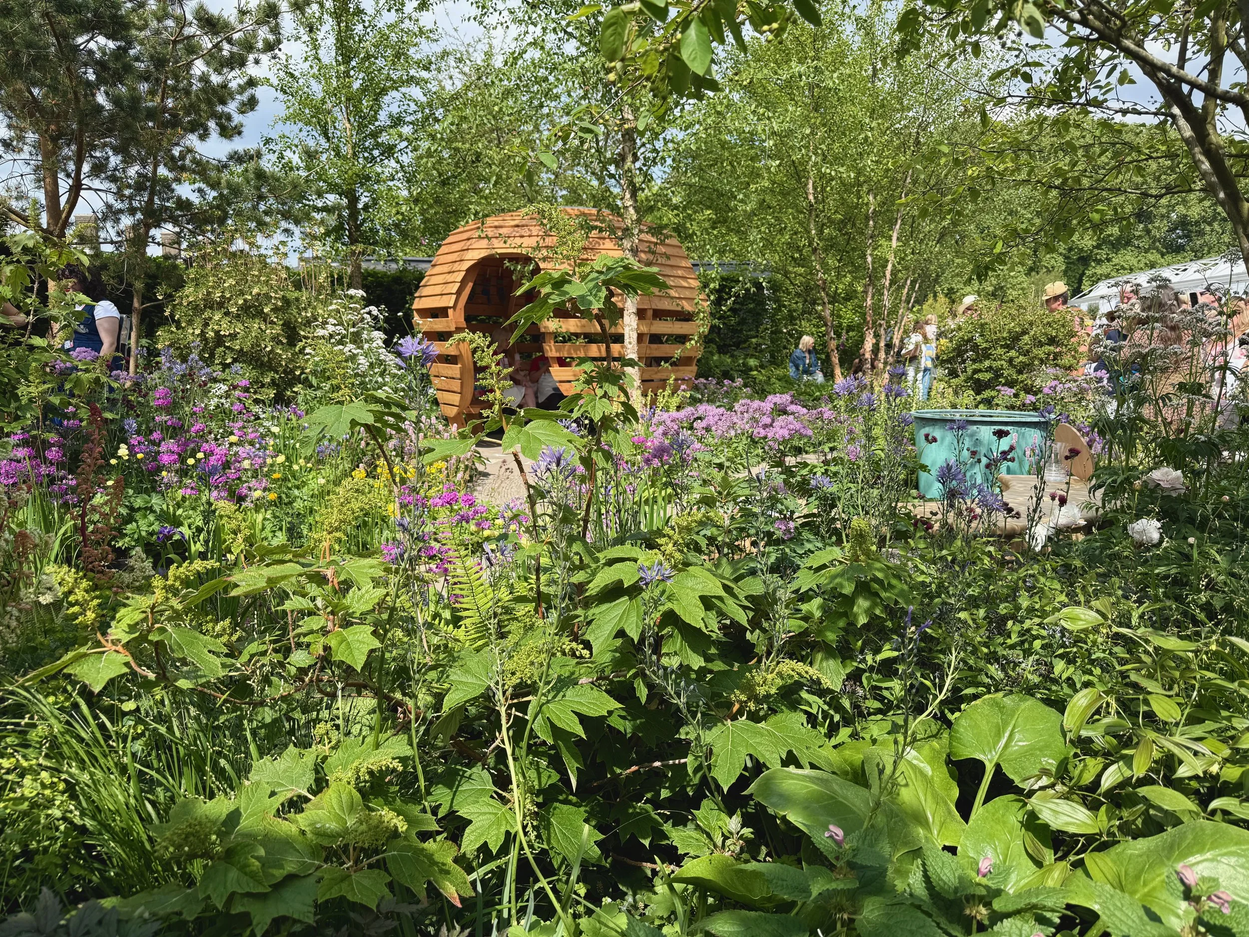 A Shade House at the Chelsea Flower Show in 2025
