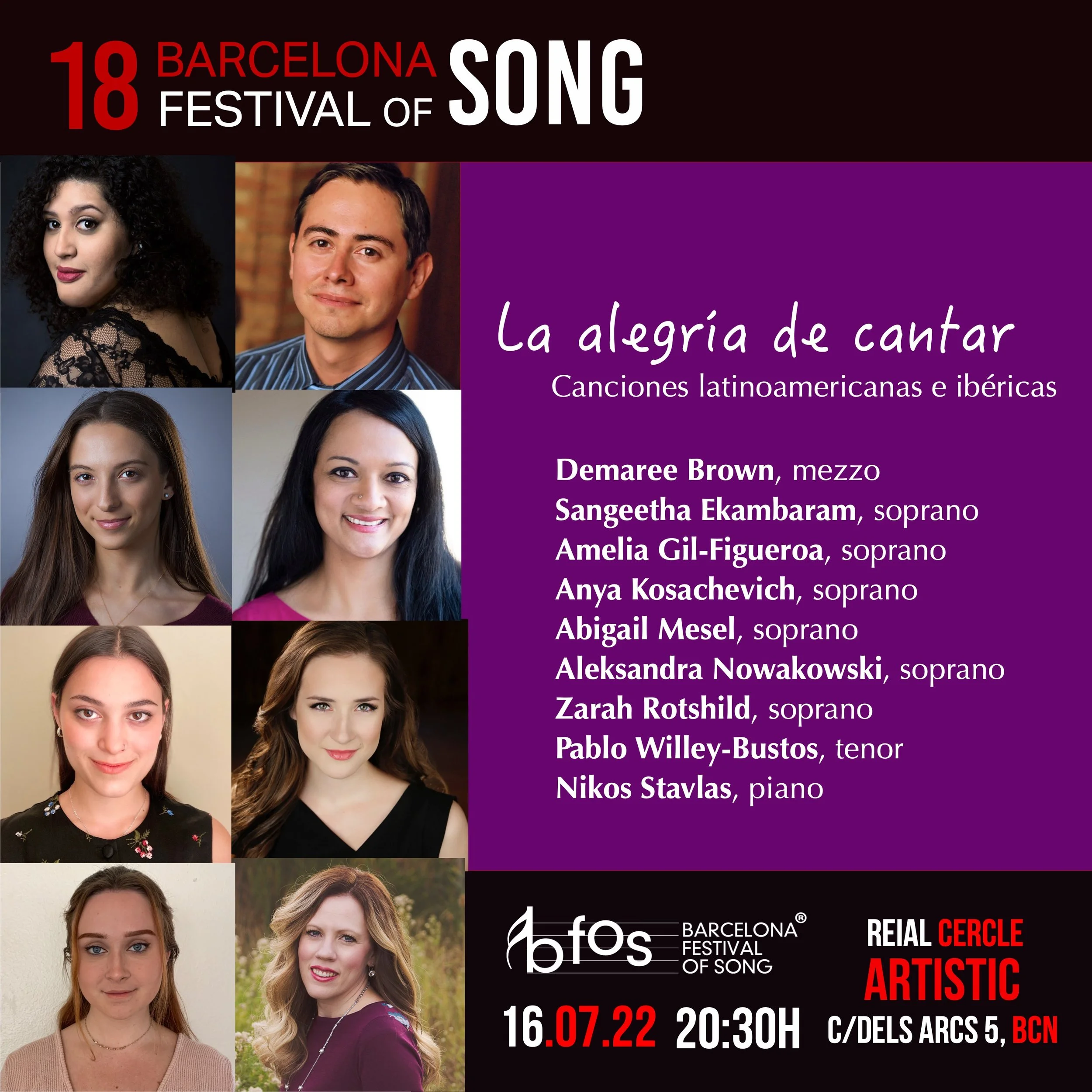 La alegría de cantar: Latin American &amp; Iberian Art Songs