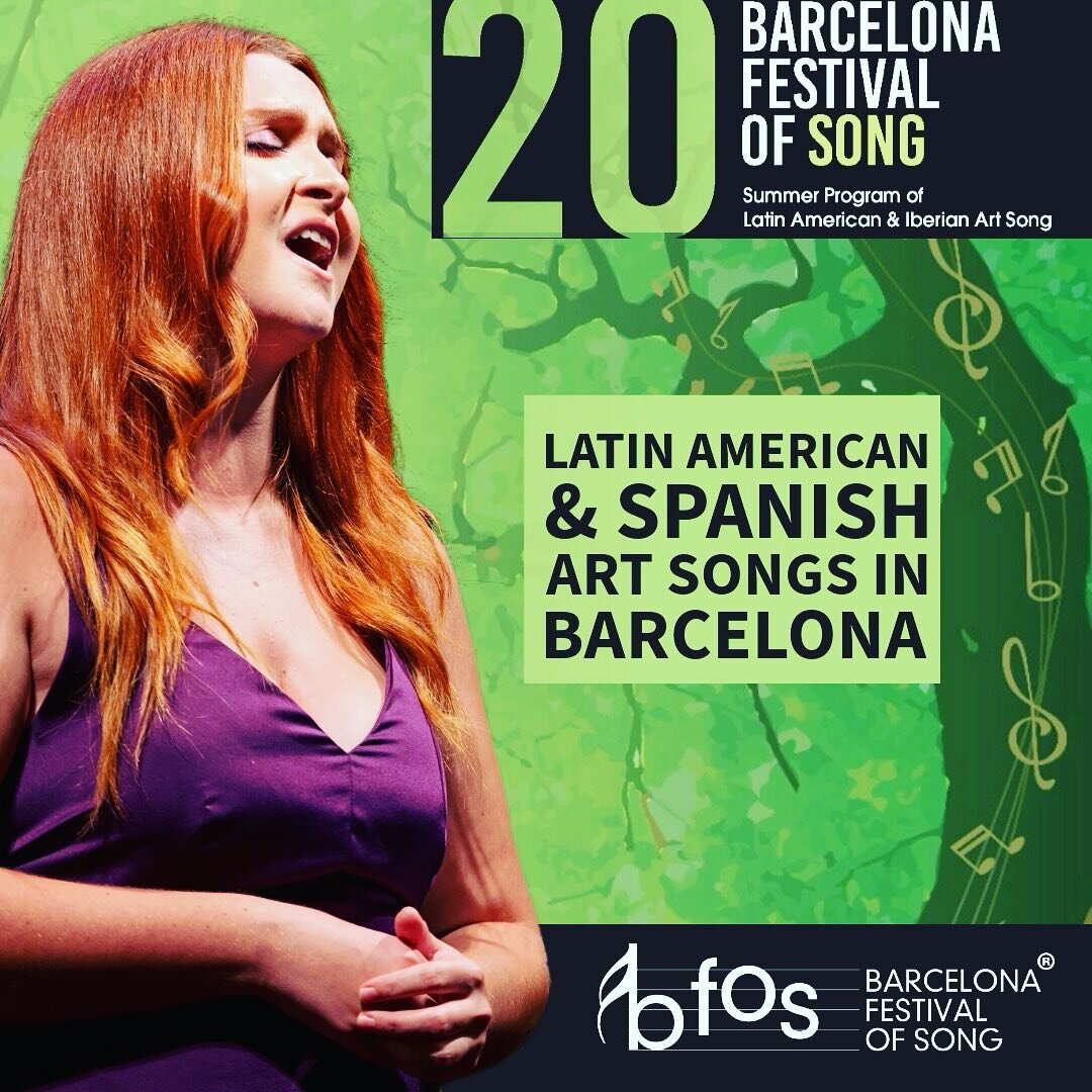 🎉 Welcome 2024! 🎉 We&rsquo;re thrilled to kick off the year by announcing the twentieth anniversary of the Barcelona Festival of Song! 🎶 Join us in celebrating this fabulous milestone as we continue our dedicated mission to preserve and promote th