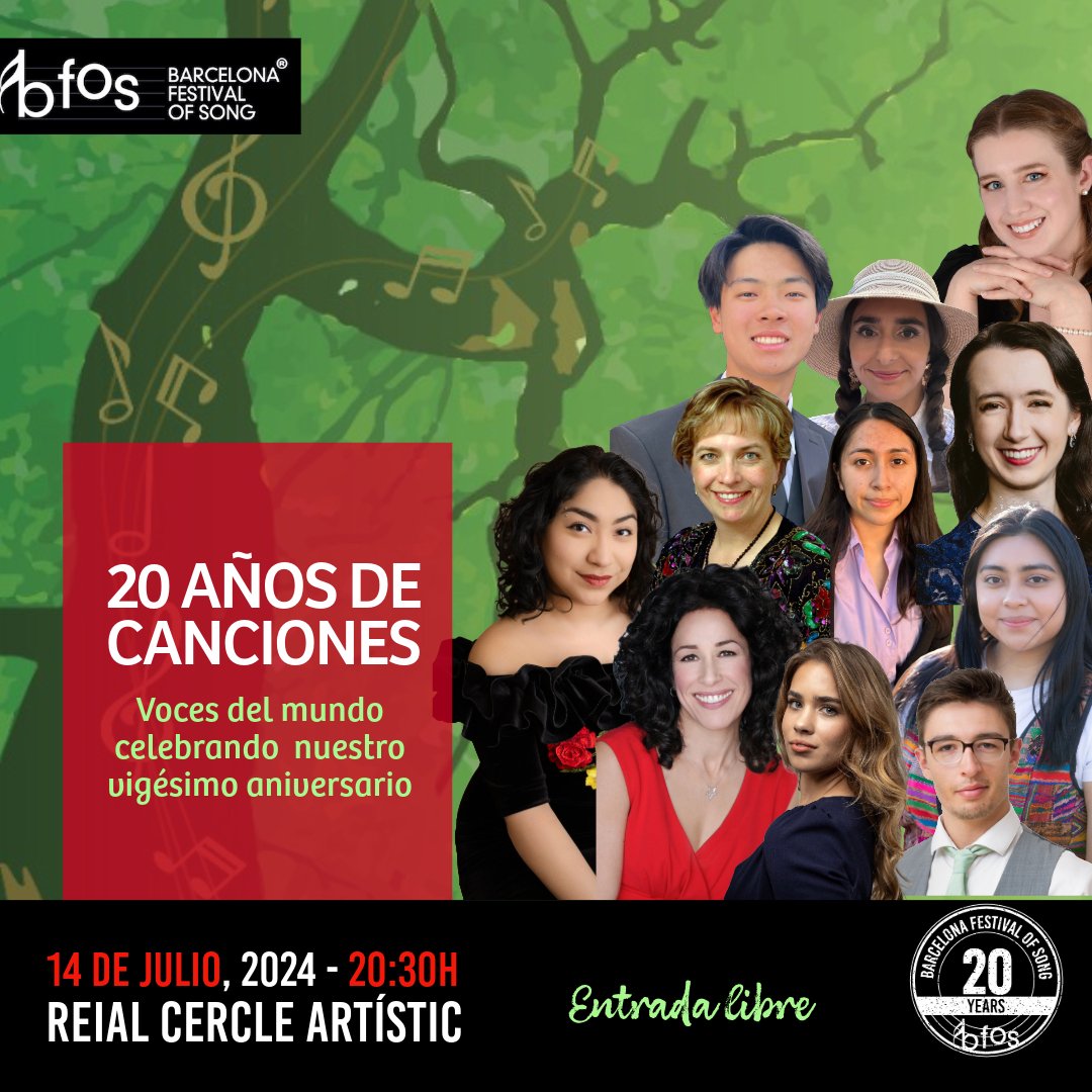 Veinte años de canciones - Closing concert