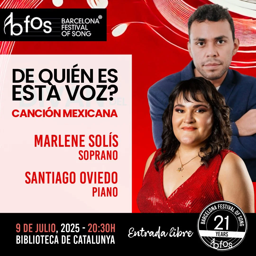 ¿De quién es esta voz? Recital de canción mexicana del siglo XX