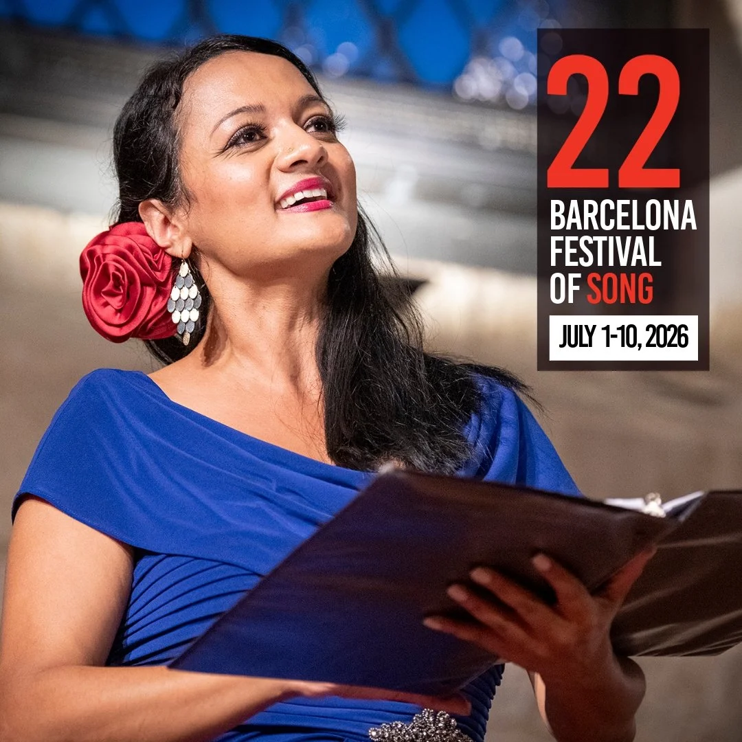 A new year begins &mdash; and with it new artistic paths.

The Barcelona Festival of Song offers an immersive experience in Latin American and Iberian art song, where music, poetry, language, and research meet.

⏰ Early Bird registration ends January