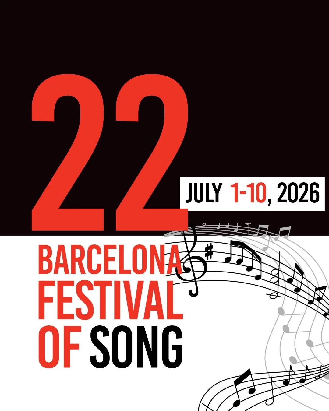 Twenty-two years of weaving the threads of Latin American and Iberian heritage into the global tapestry of classical music. 

The 22nd anniversary of the Barcelona Festival of Song stands as a testament to cultural reclamation: a space where scholars