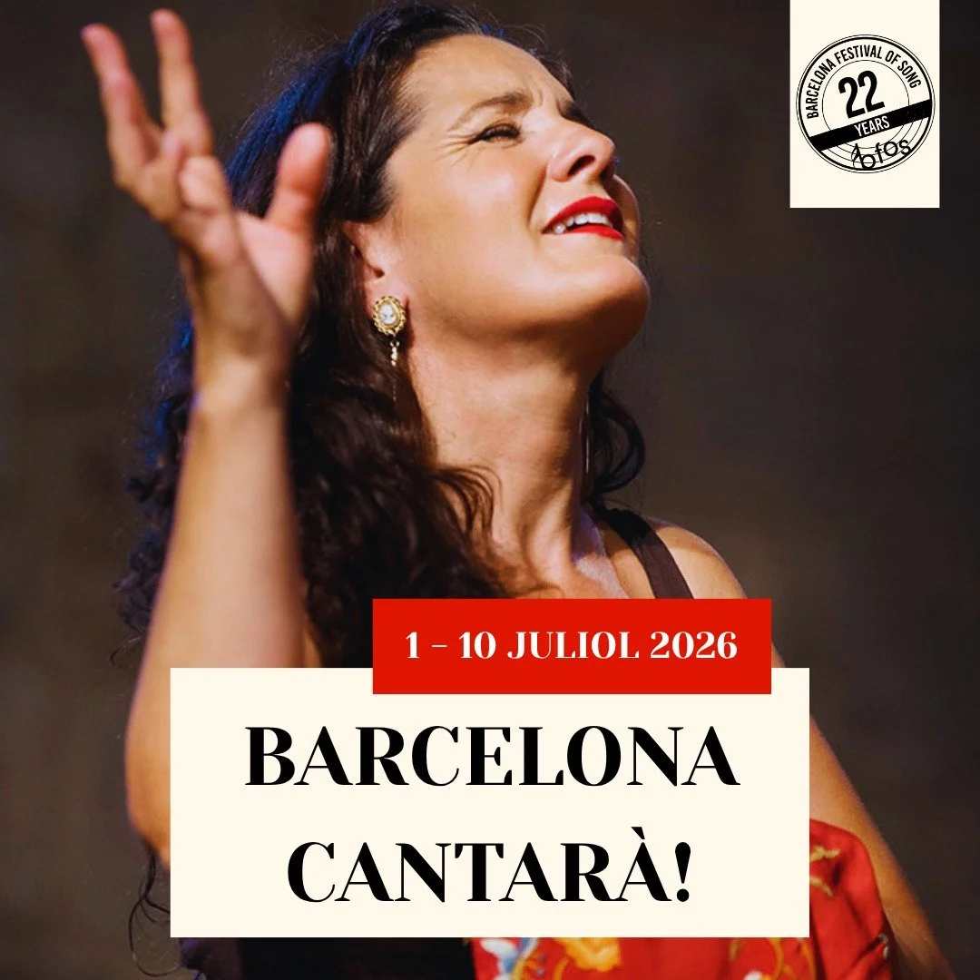 🎶29 days until Barcelona sings!

CAT: El compte enrere ja ha comen&ccedil;at! Ens preparem per celebrar la Can&ccedil;&oacute; d'Art Llatinoamericana i Ib&egrave;rica. Uneix-te a nosaltres mentre reunim artistes, lleng&uuml;es i tradicions musicals 